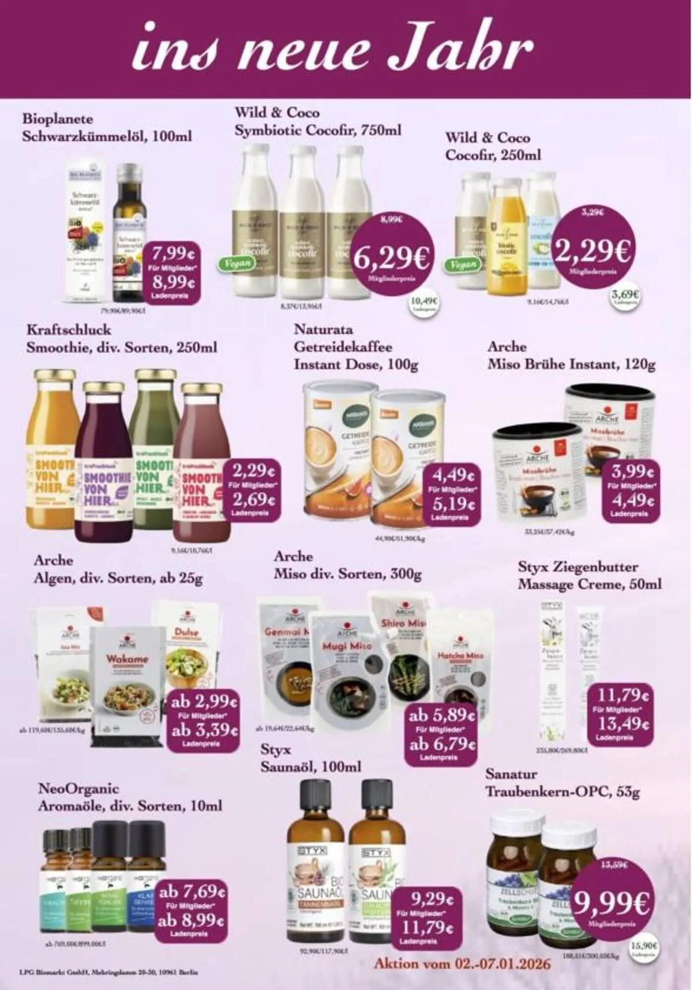 LPG Biomarkt Prospekt von 2. Januar bis 7. Januar 2026 - Prospekt seite 4