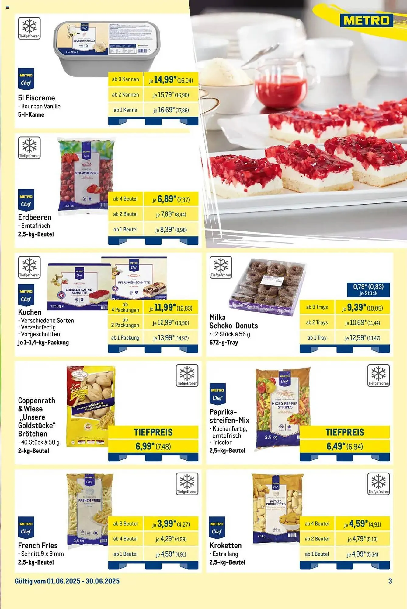 METRO Prospekt von 1. Juni bis 30. Juni 2025 - Prospekt seite 3