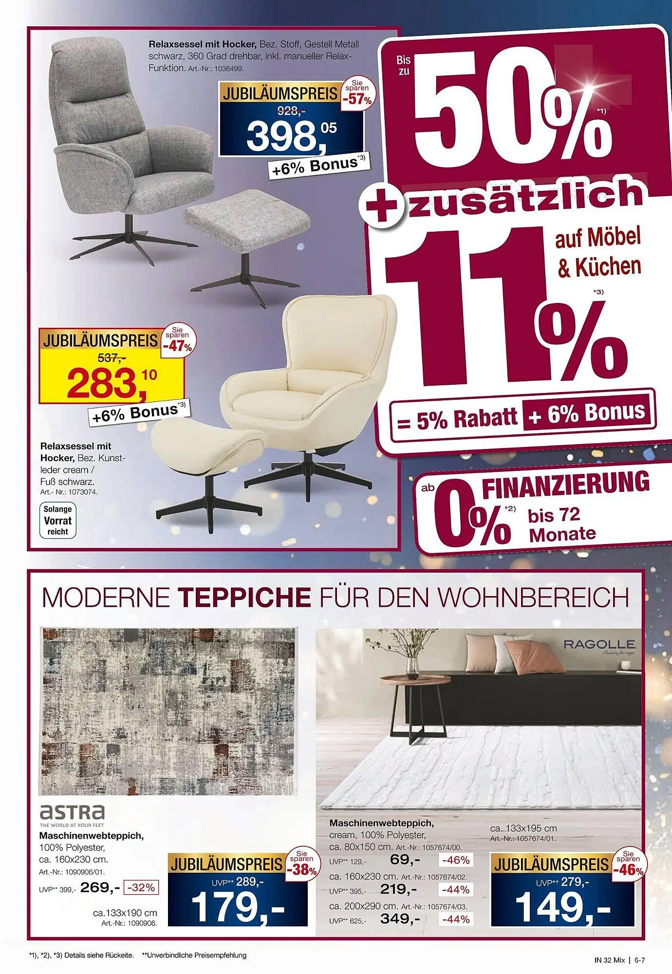 Möbel Inhofer Prospekt von 17. Dezember bis 31. Dezember 2025 - Prospekt seite 7