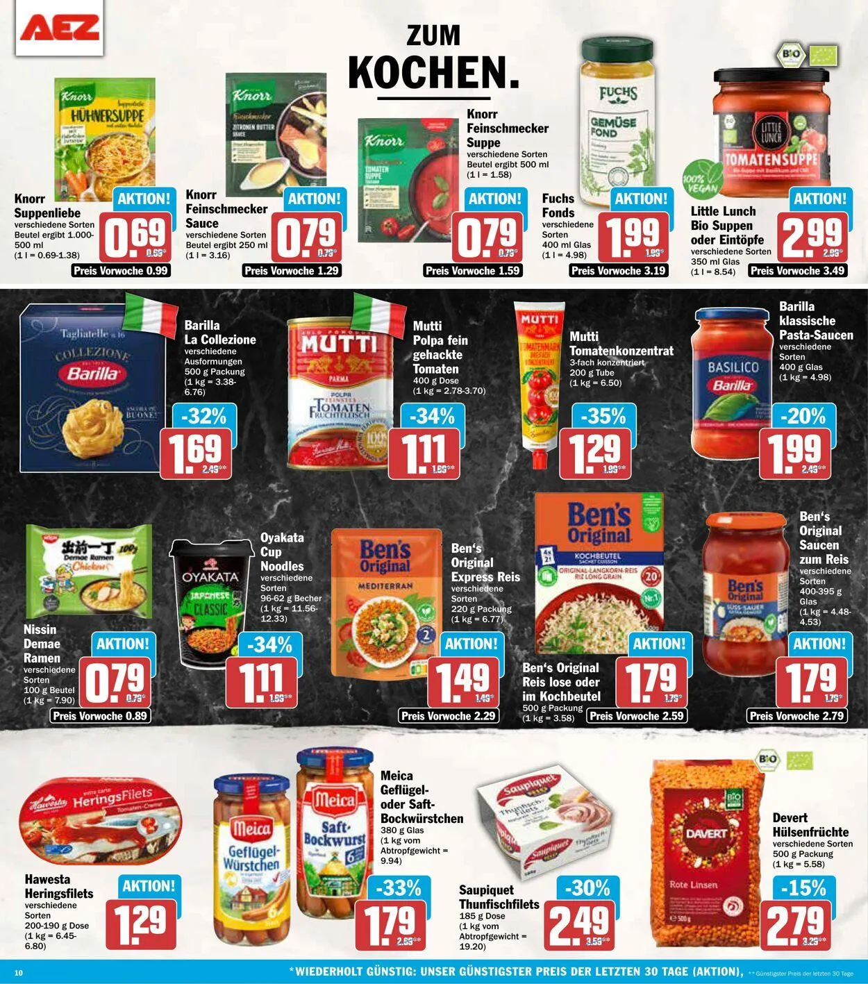 AEZ Aktueller Prospekt von 9. Juni bis 14. Juni 2025 - Prospekt seite 10