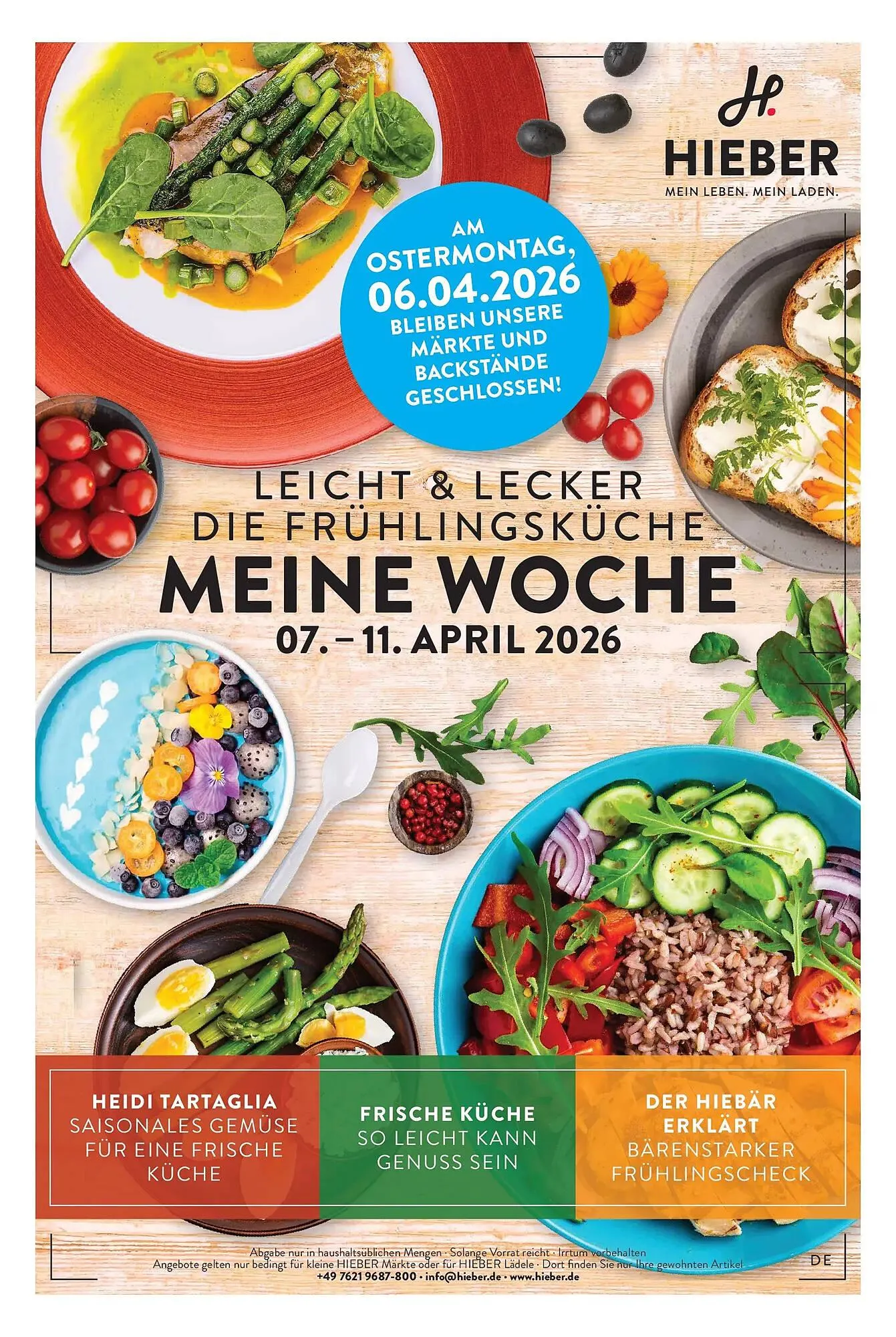 Hieber's Frische Center Prospekt von 5. April bis 11. April 2026 - Prospekt seite 1