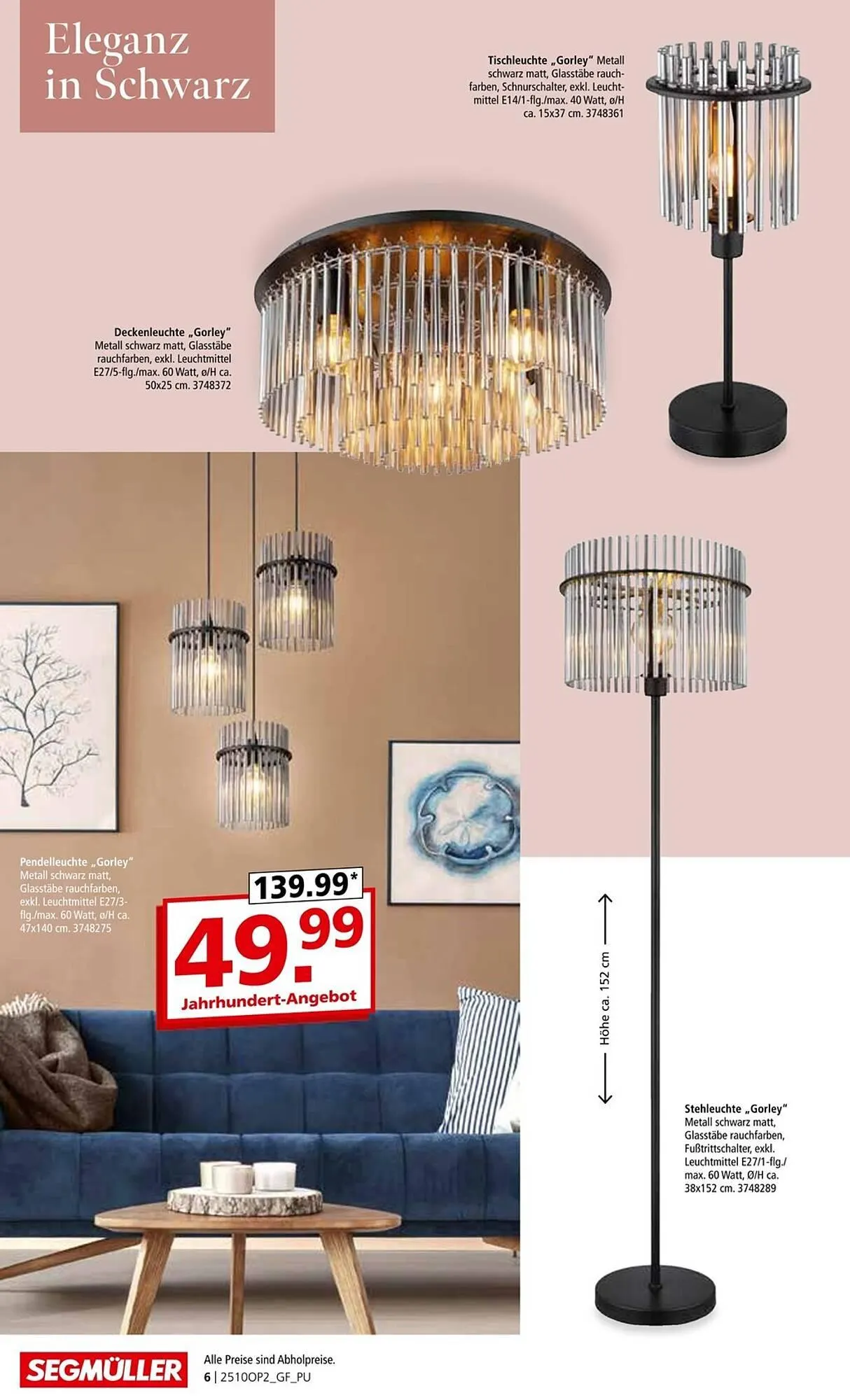 Segmüller Prospekt von 29. September bis 4. Januar 2026 - Prospekt seite 6