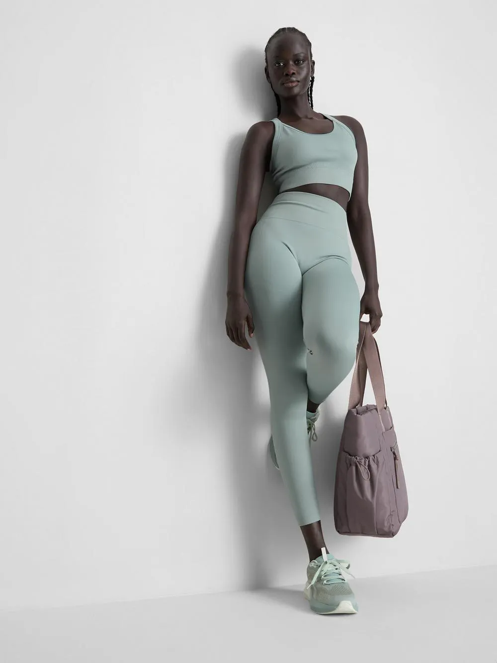 Nahtloses, bauchfreies Performance-Top