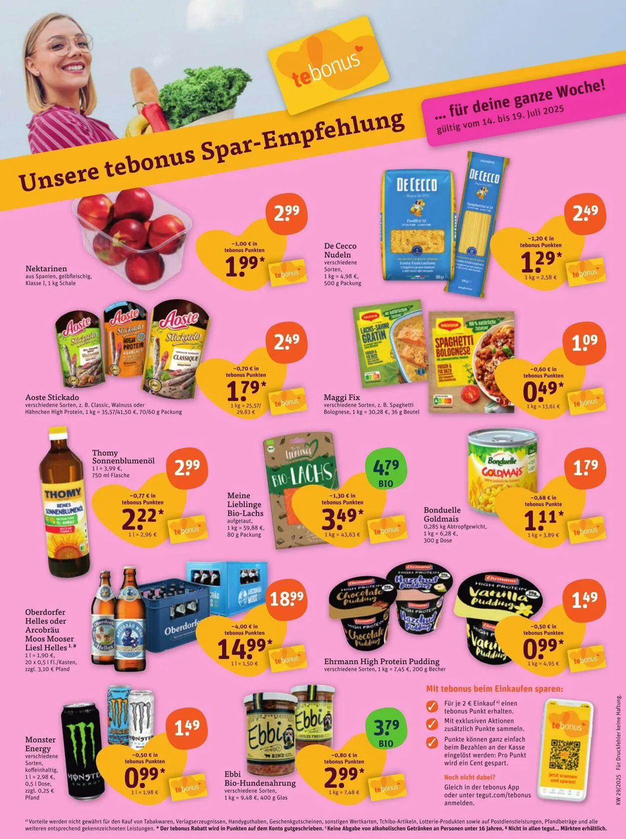 Tegut Aktueller Prospekt von 14. Juli bis 20. Juli 2025 - Prospekt seite 2