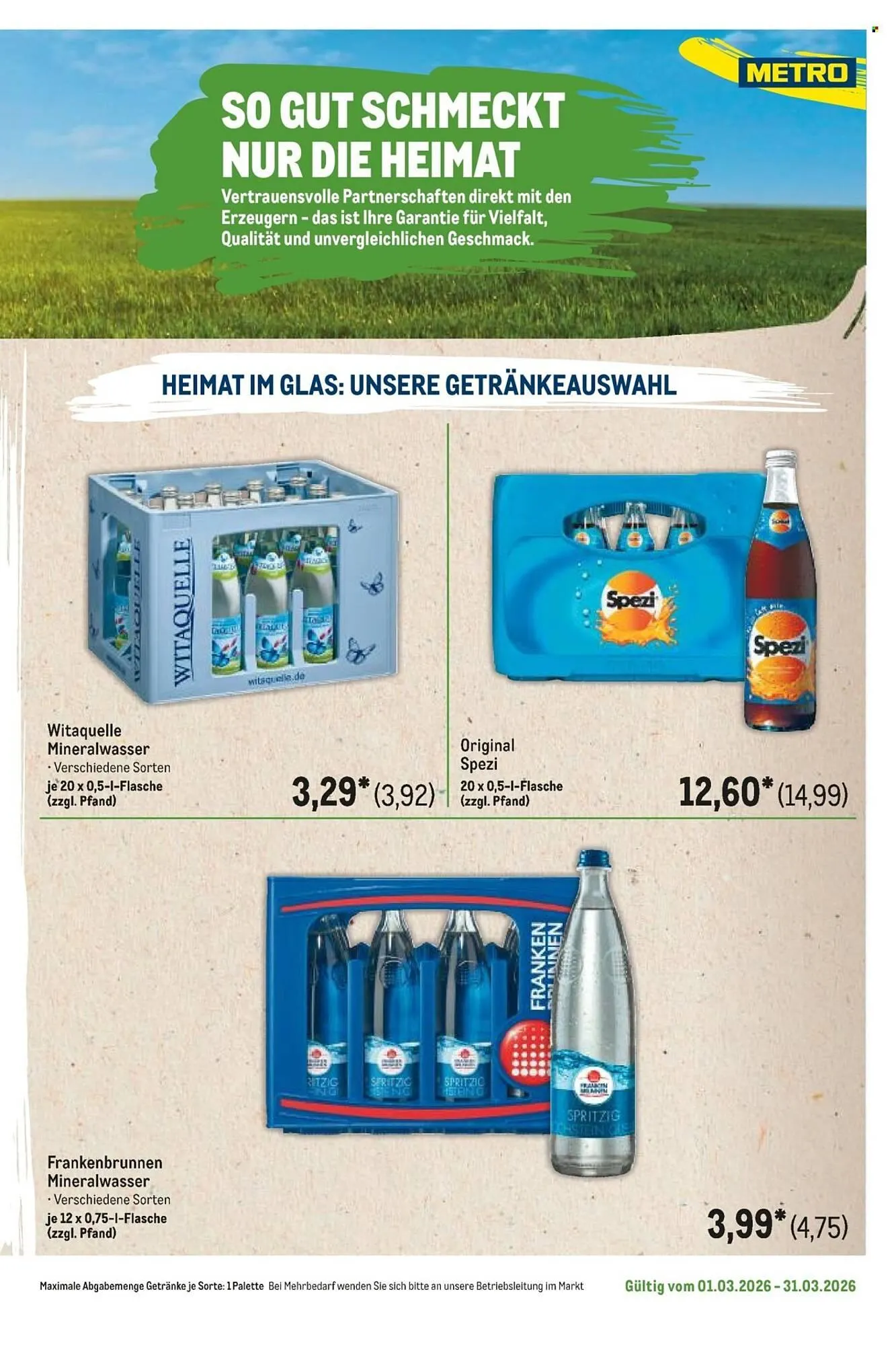 METRO Prospekt von 1. März bis 31. März 2026 - Prospekt seite 99