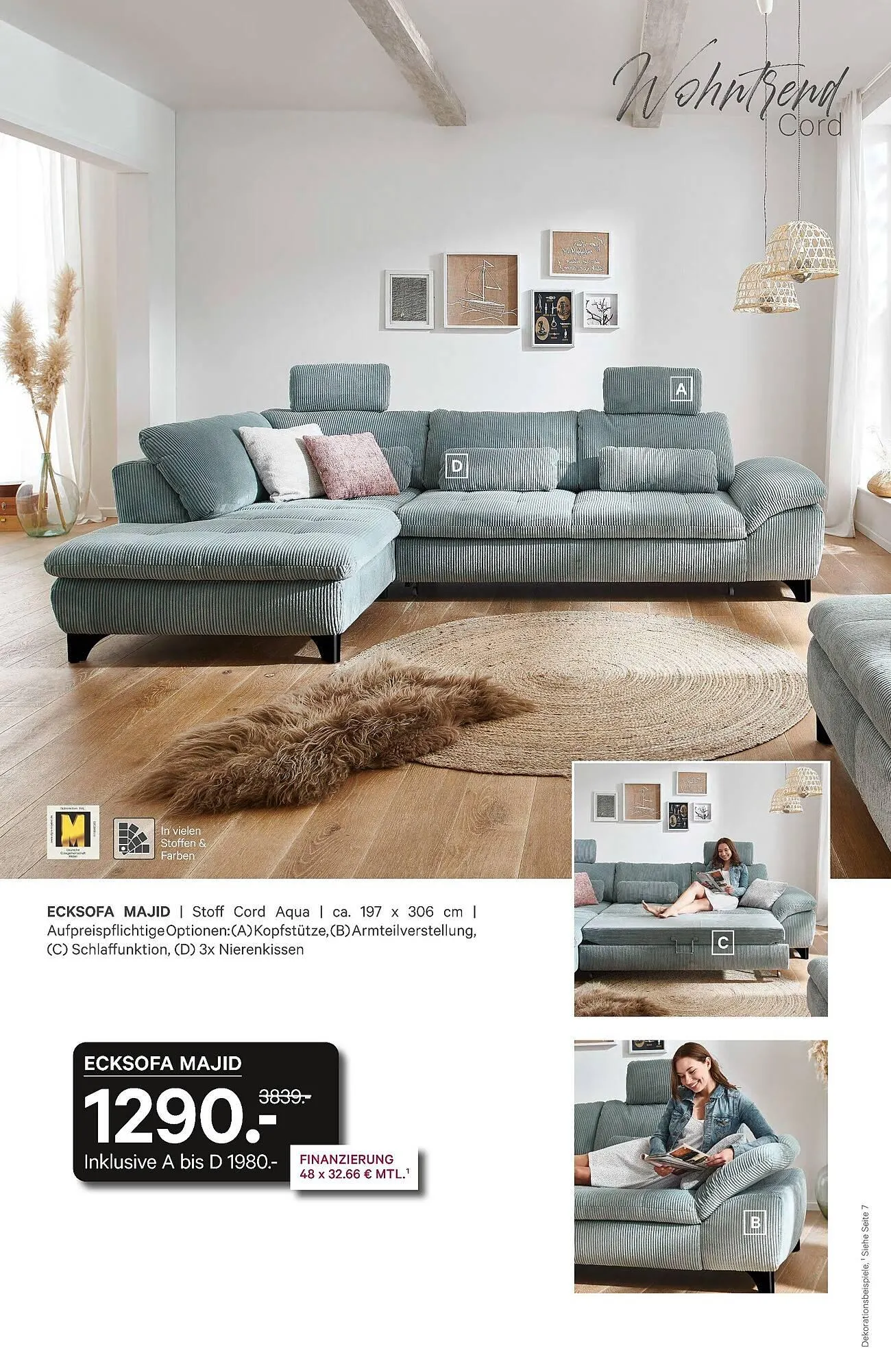 Kabs Polsterwelt Prospekt von 14. November bis 1. Dezember 2025 - Prospekt seite 2