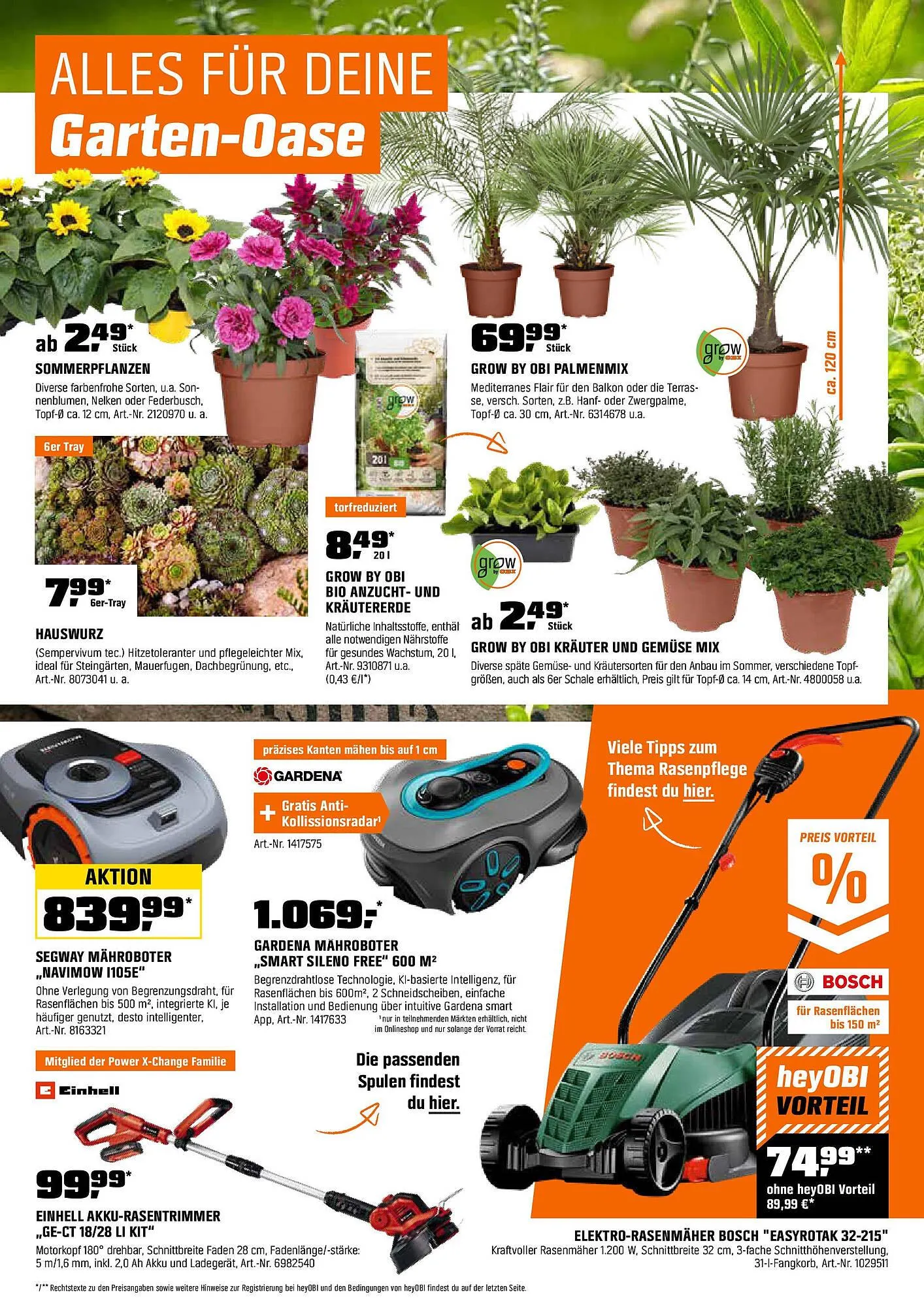 OBI Prospekt von 15. Juli bis 31. Juli 2025 - Prospekt seite 12