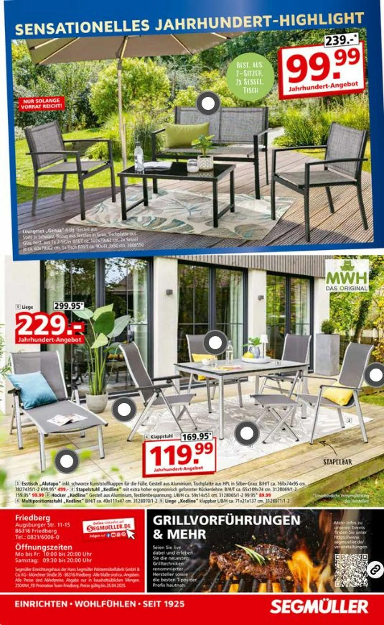 SEGMÜLLER von 5. April bis 26. April 2025 - Prospekt seite 28