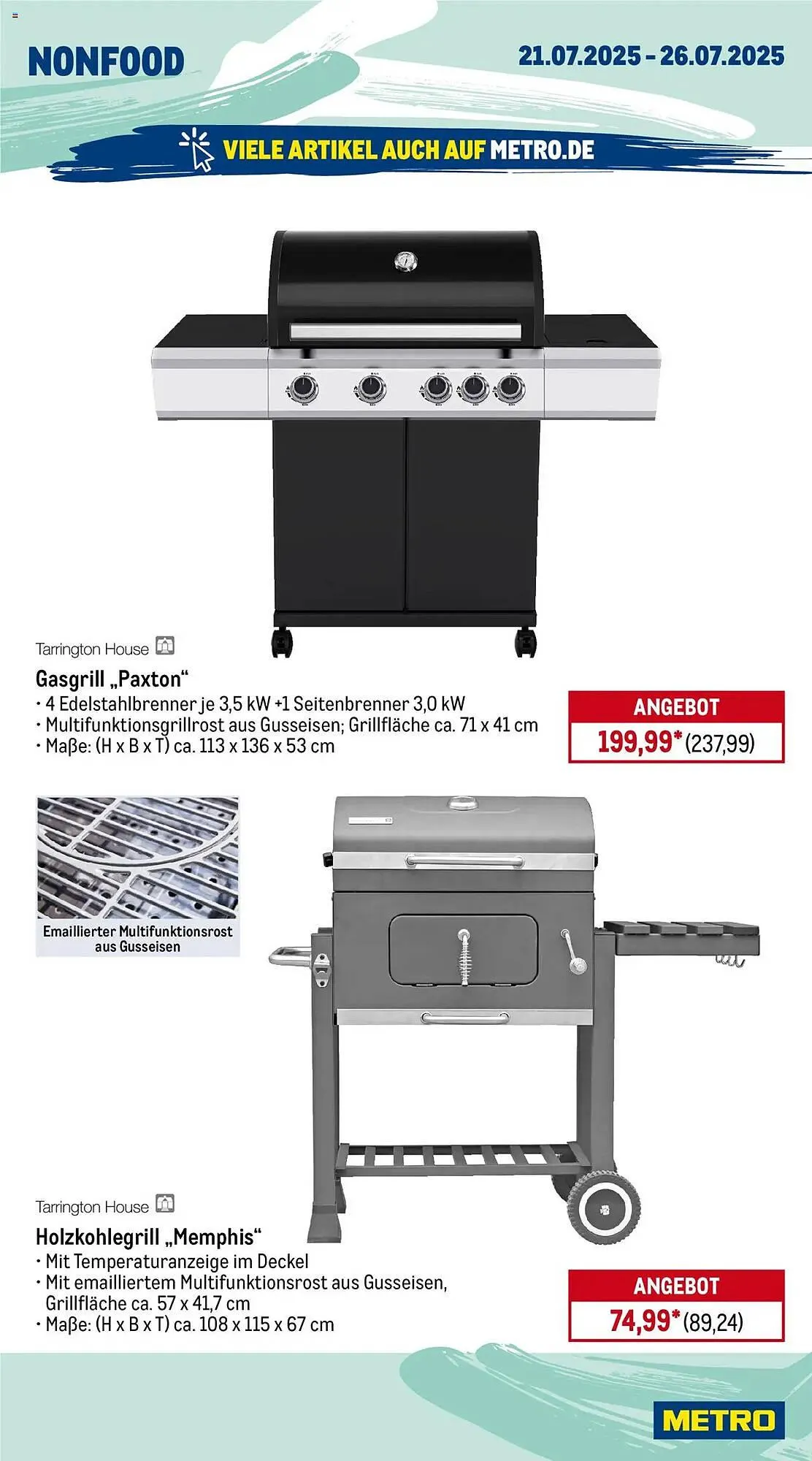 METRO Prospekt von 21. Juli bis 26. Juli 2025 - Prospekt seite 22