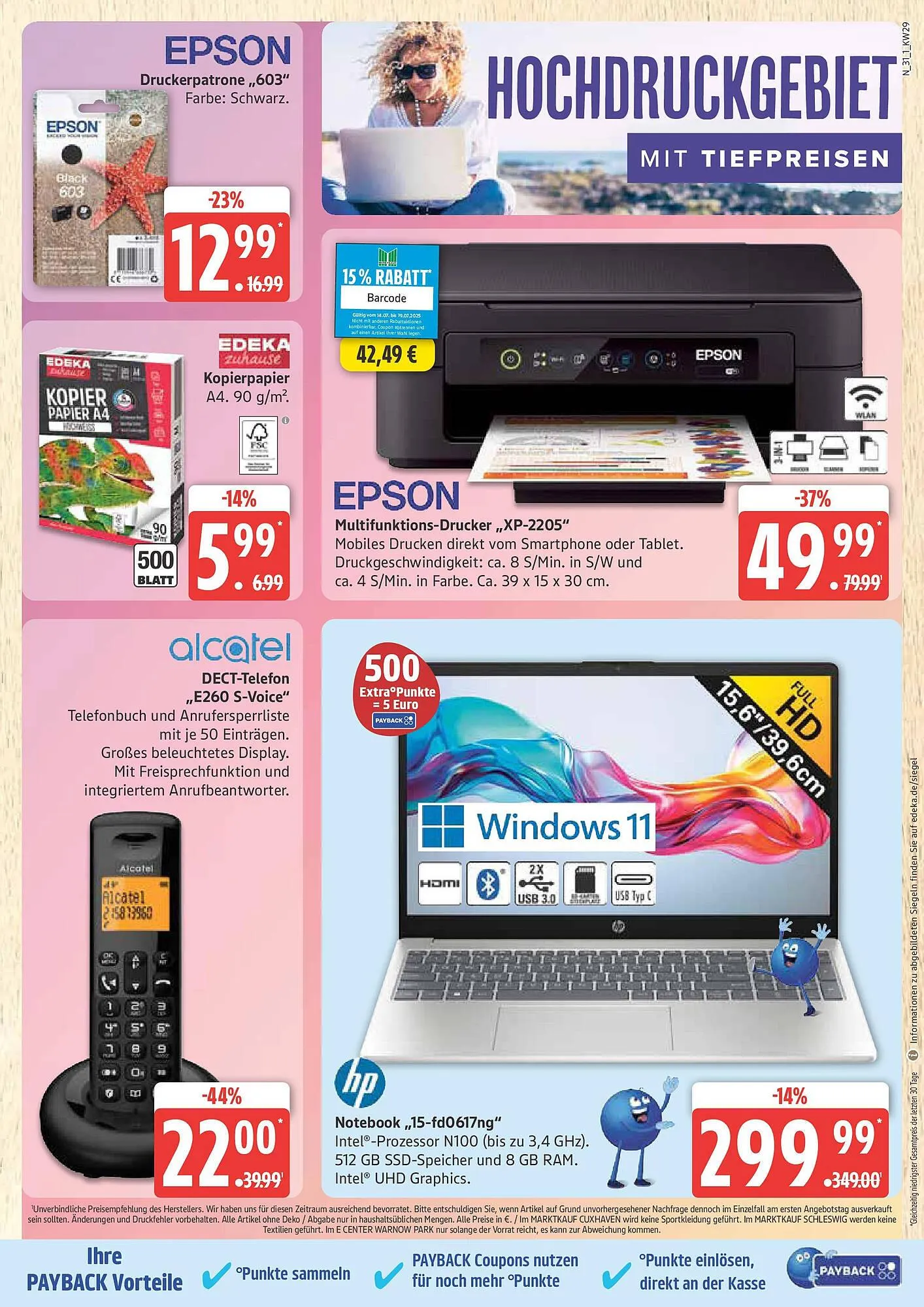 Marktkauf Prospekt von 13. Juli bis 19. Juli 2025 - Prospekt seite 31