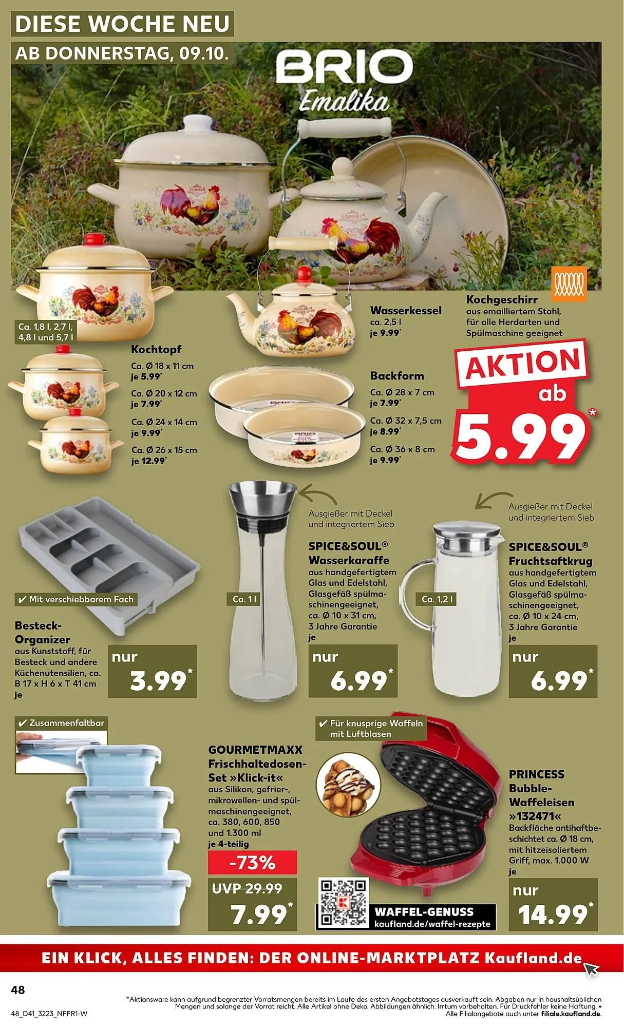 Kaufland Prospekt von 9. Oktober bis 15. Oktober 2025 - Prospekt seite 48