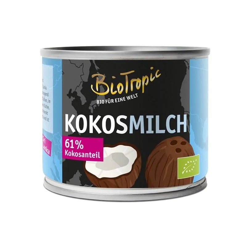 Biotropic Kokosmilch 22% Fett 200 ml