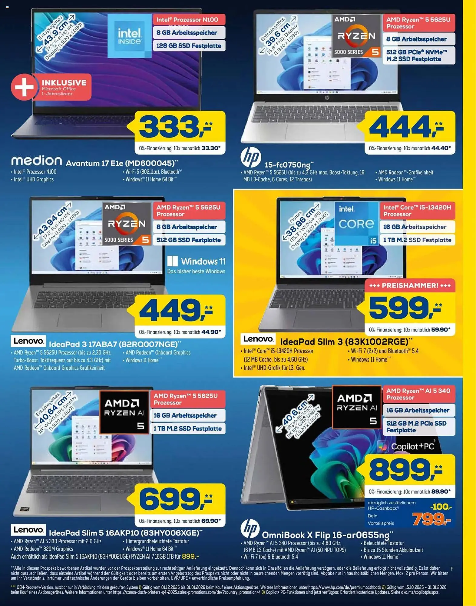 Euronics Prospekt von 10. Januar bis 23. Januar 2026 - Prospekt seite 9