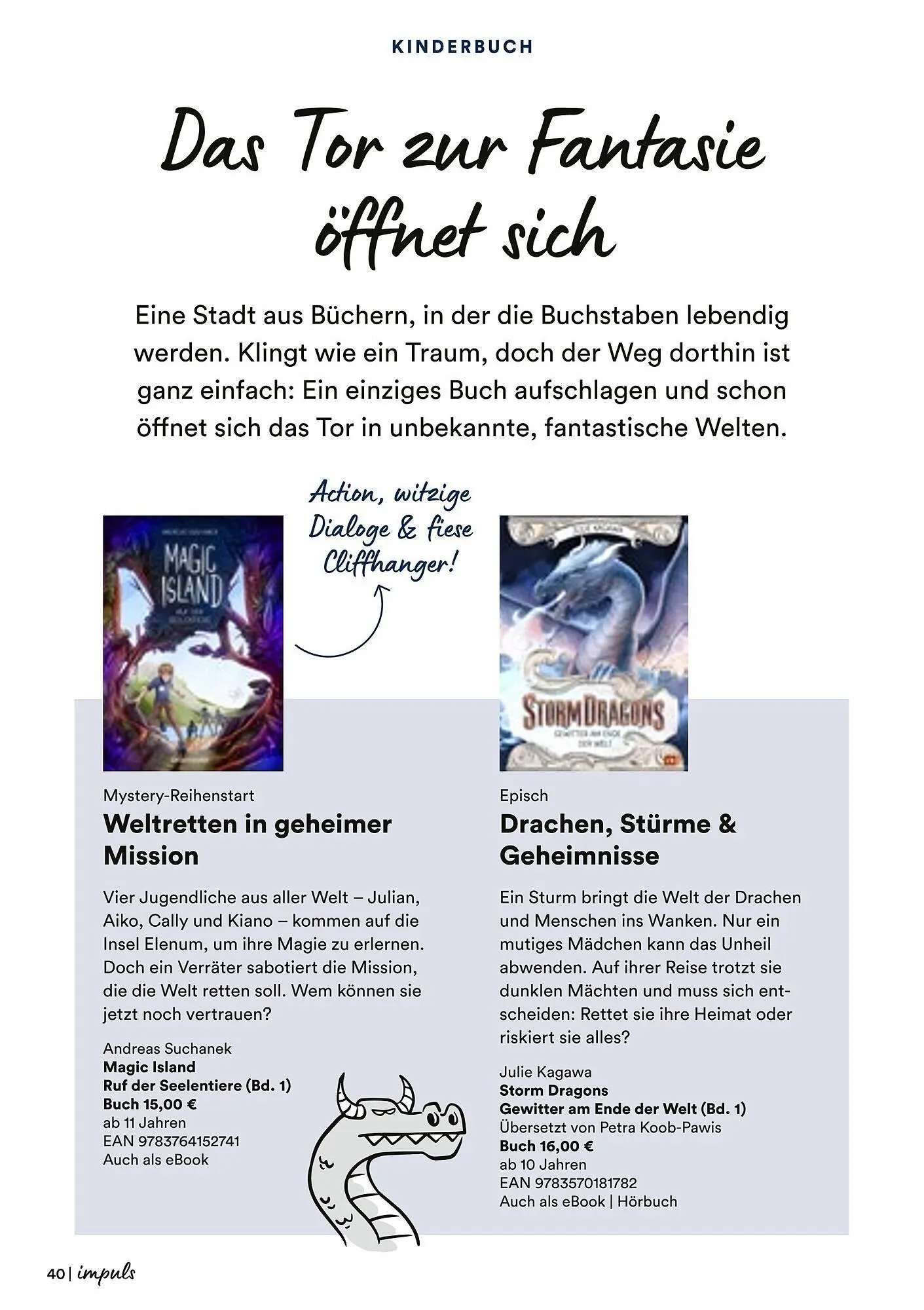 Thalia Prospekt von 7. April bis 19. April 2025 - Prospekt seite 40