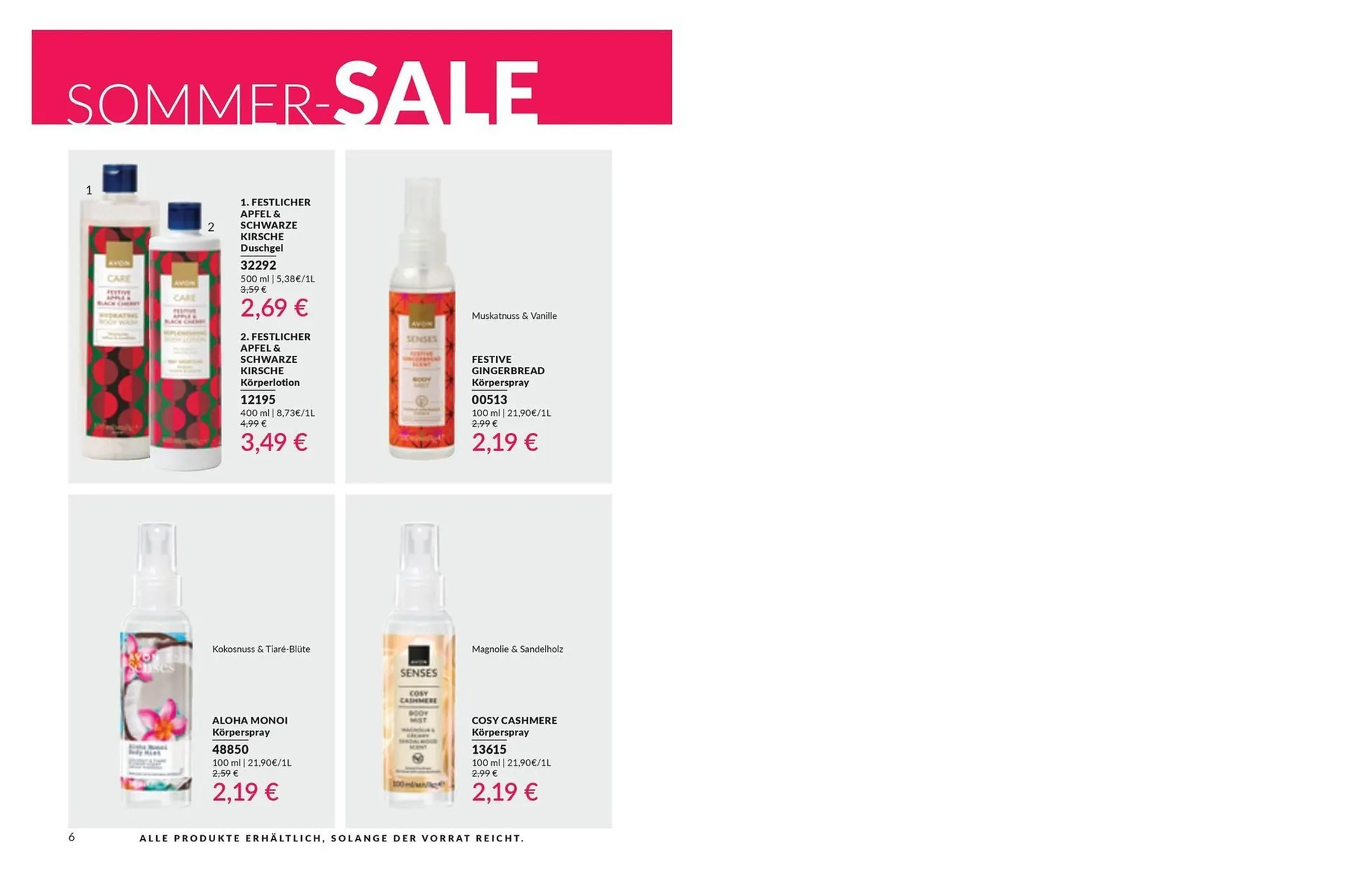 Avon Prospekt von 2. Juni bis 30. Juni 2025 - Prospekt seite 6