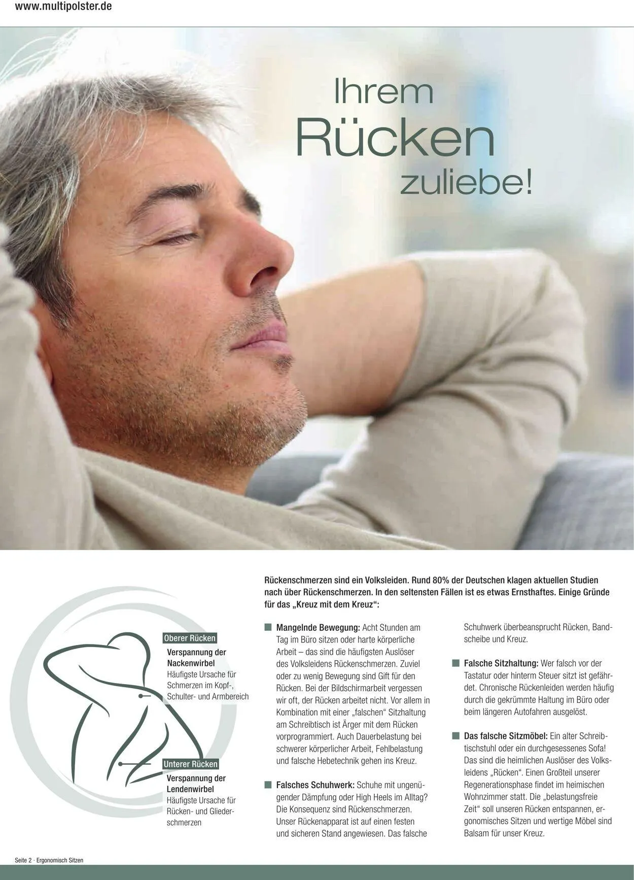 Multipolster Aktueller Prospekt von 2. Juni bis 16. Juni 2025 - Prospekt seite 2