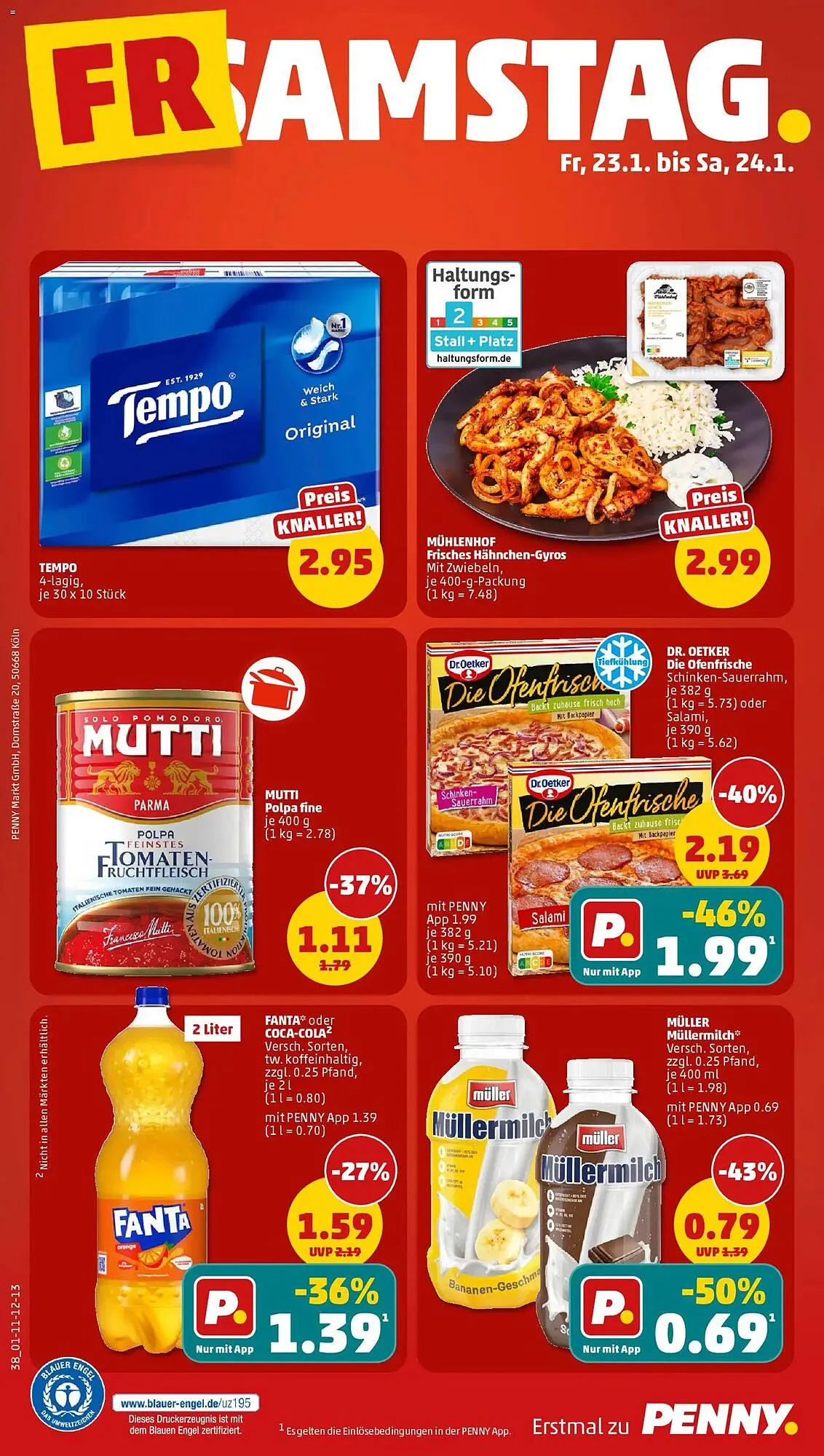 PENNY Prospekt von 19. Januar bis 24. Januar 2026 - Prospekt seite 40