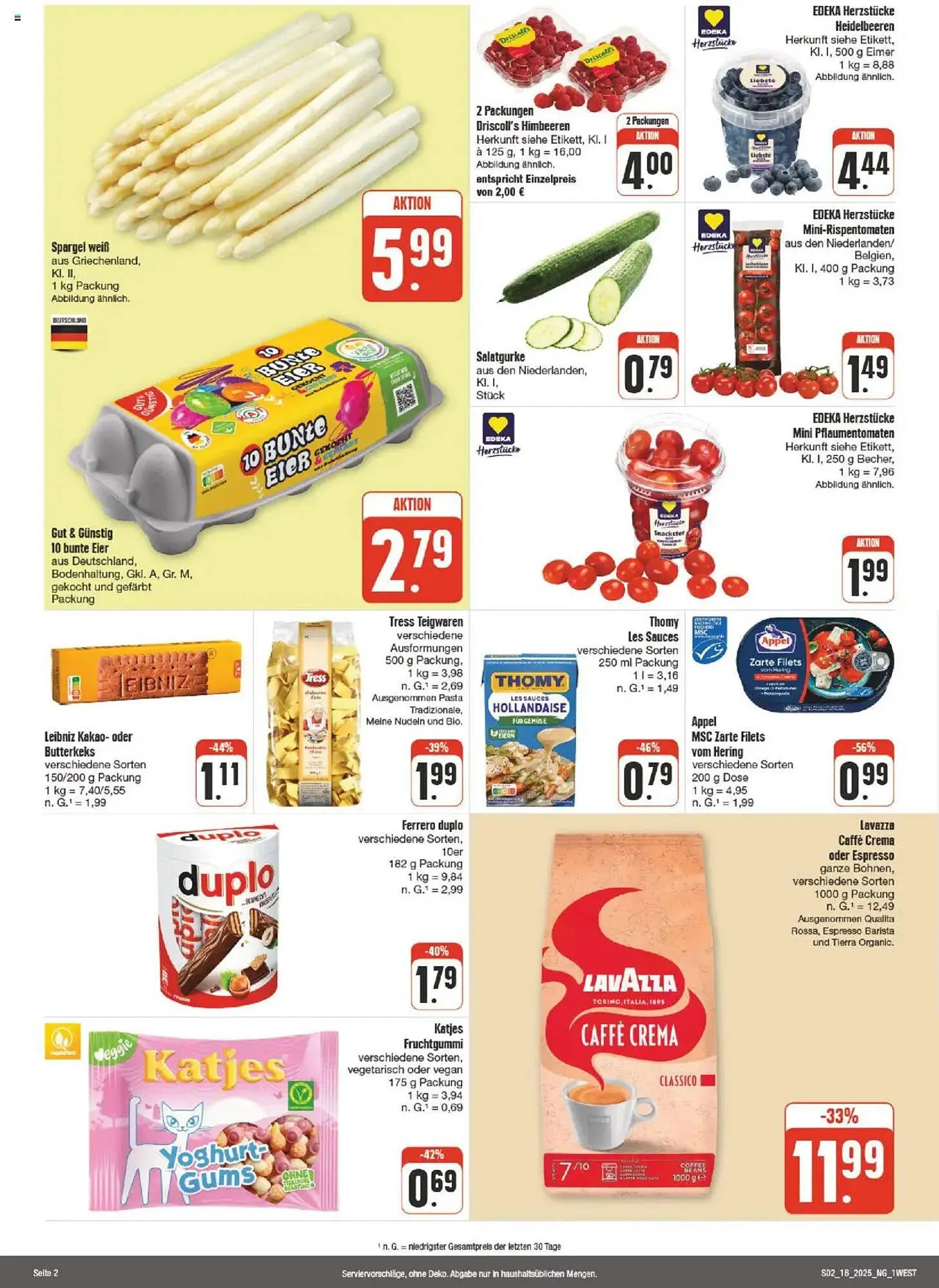 nah & gut Prospekt von 14. April bis 19. April 2025 - Prospekt seite 2