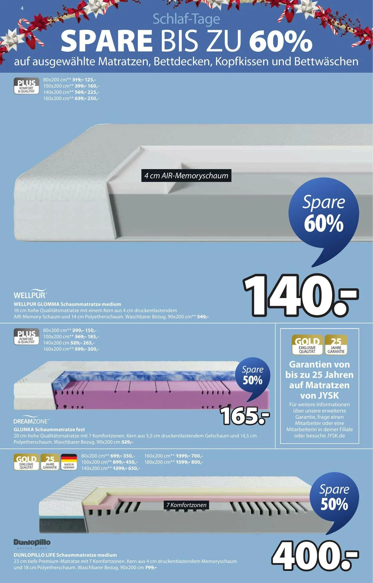 JYSK von 15. Dezember bis 29. Dezember 2025 - Prospekt seite 5