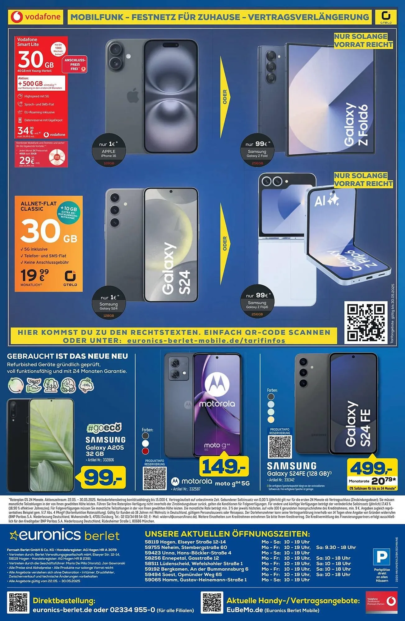 Euronics Berlet Prospekt von 22. Mai bis 31. Mai 2025 - Prospekt seite 8