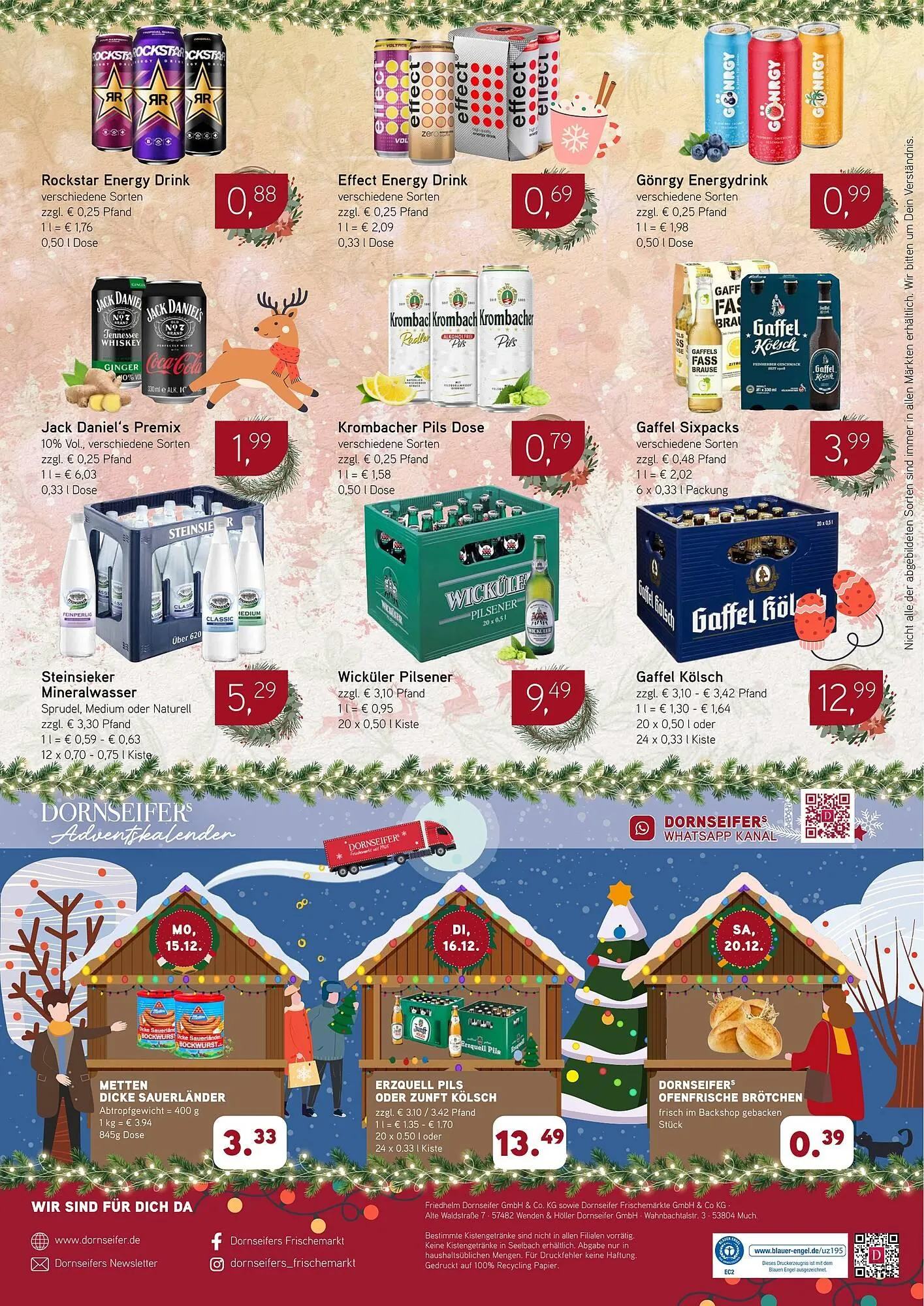 Dornseifer Prospekt von 15. Dezember bis 20. Dezember 2025 - Prospekt seite 16