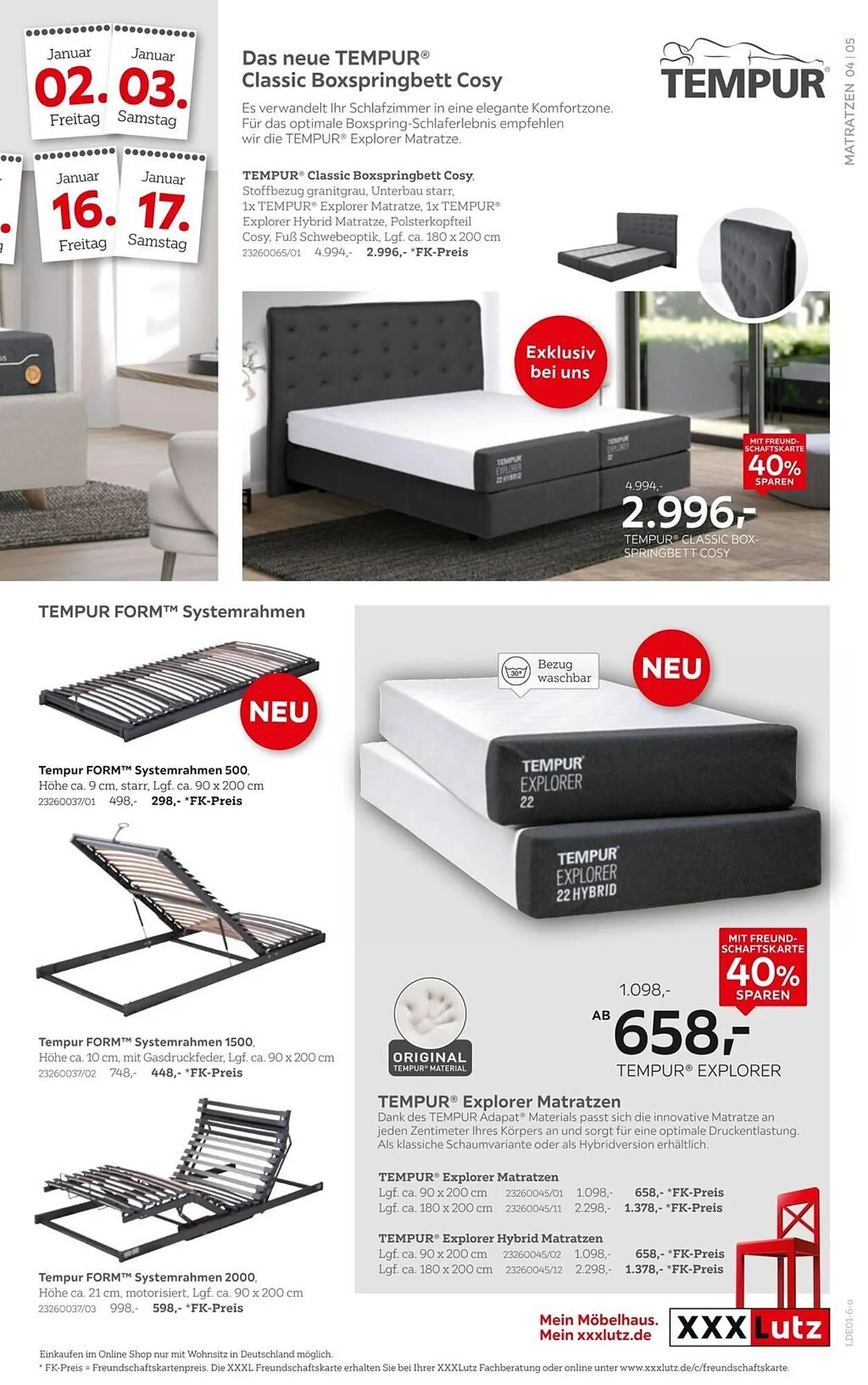 XXXLutz Prospekt von 2. Januar bis 11. Januar 2026 - Prospekt seite 5