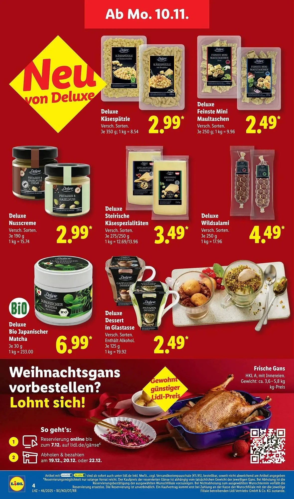 Lidl Prospekt von 10. November bis 15. November 2025 - Prospekt seite 4