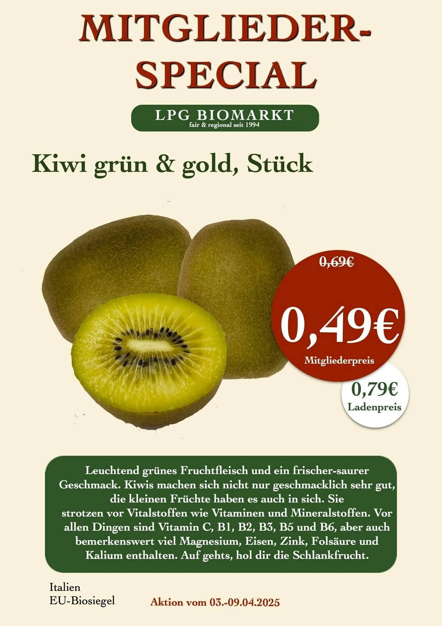 LPG Biomarkt Prospekt von 3. April bis 9. April 2025 - Prospekt seite 5