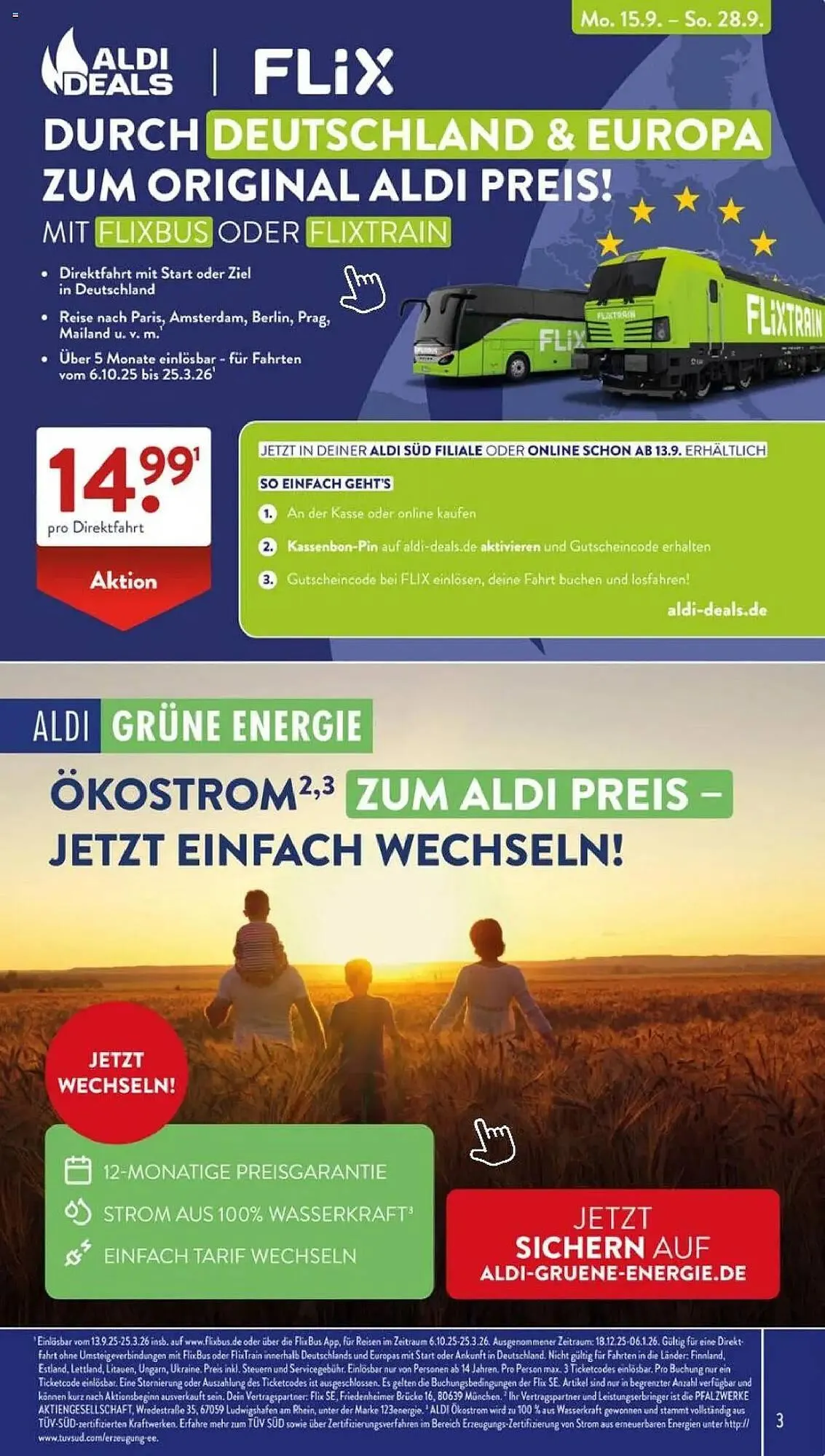 Aldi Süd Prospekt von 8. September bis 21. September 2025 - Prospekt seite 3