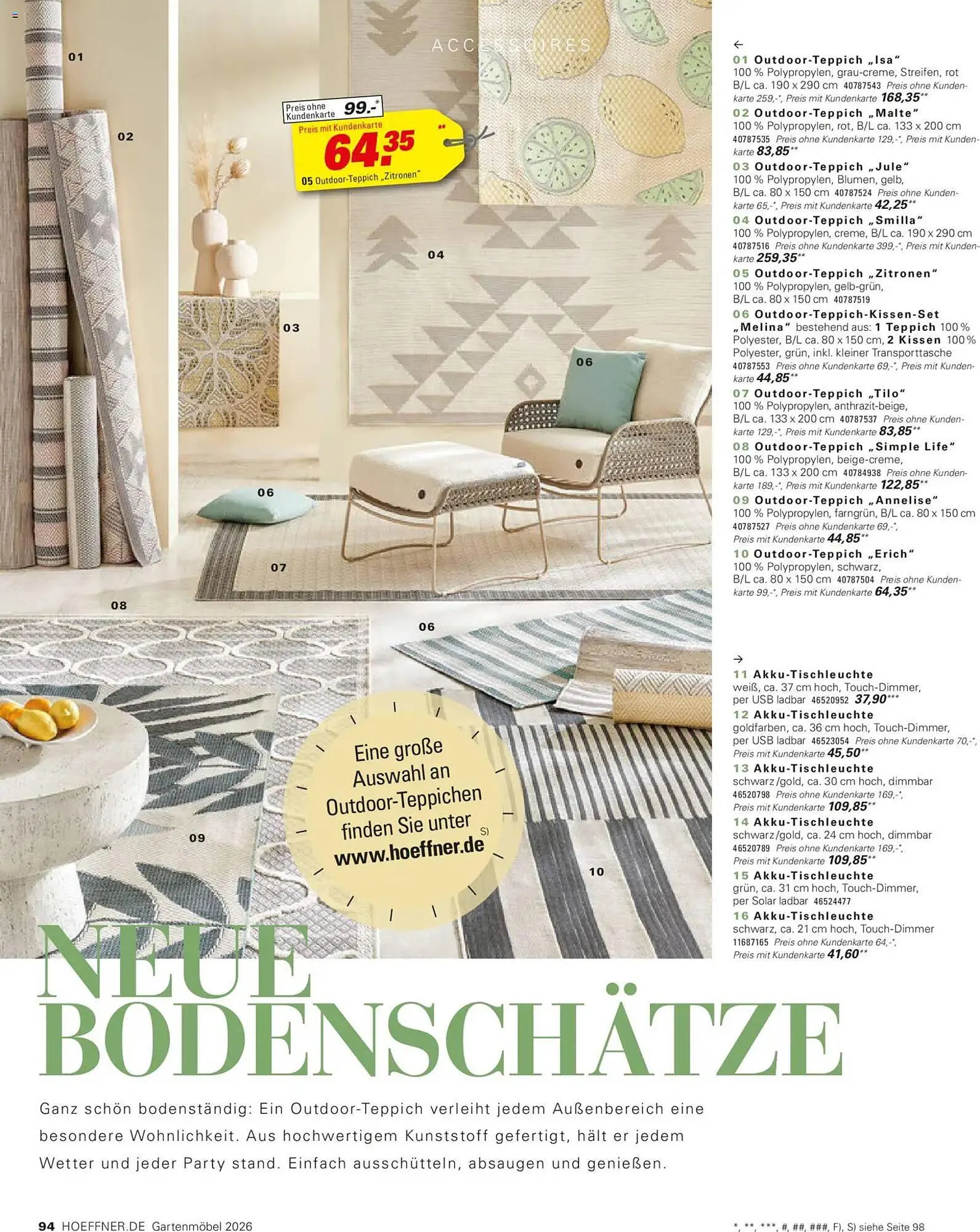Höffner Prospekt von 27. März bis 7. April 2026 - Prospekt seite 94