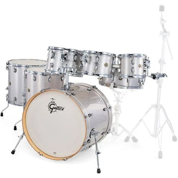 Gretsch Drums Catalina Maple 7-piece Silver