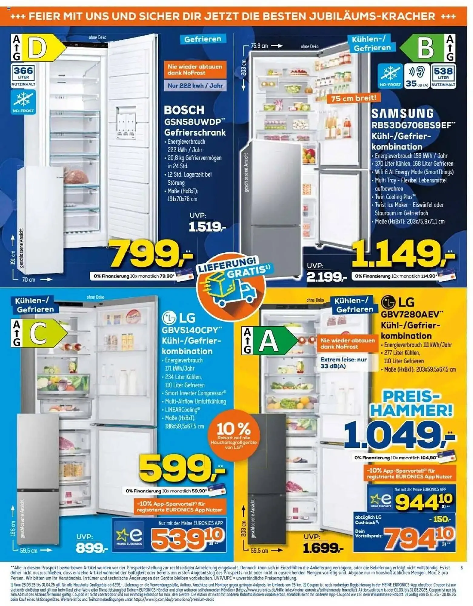 Euronics Prospekt von 26. März bis 1. April 2025 - Prospekt seite 3