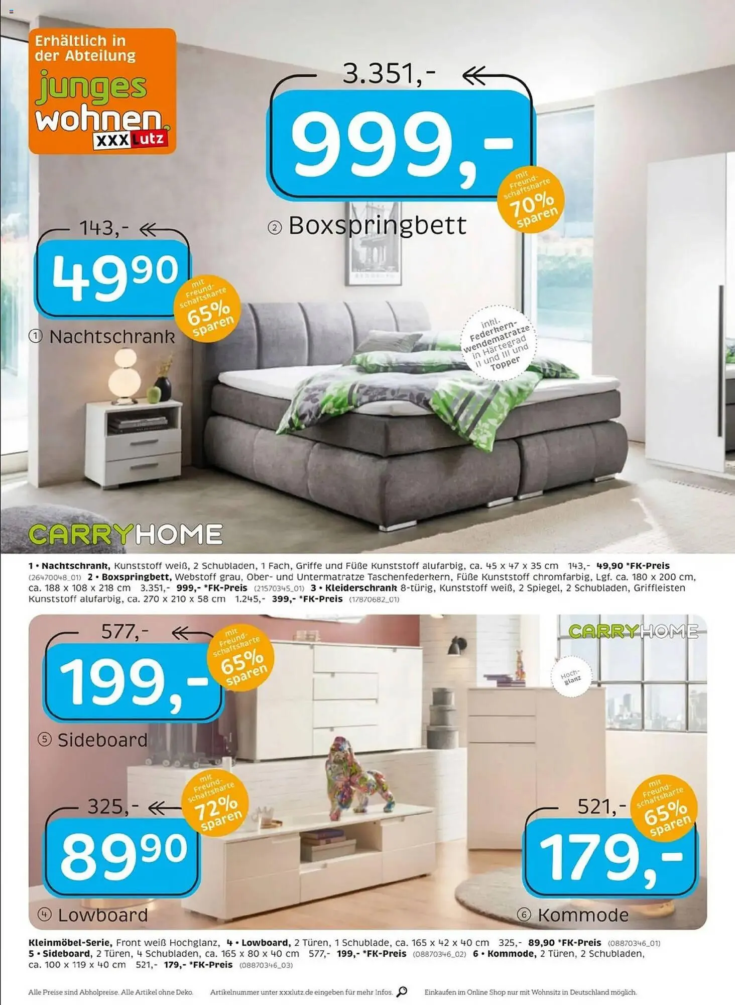 XXXLutz Prospekt von 11. April bis 2. Mai 2026 - Prospekt seite 18