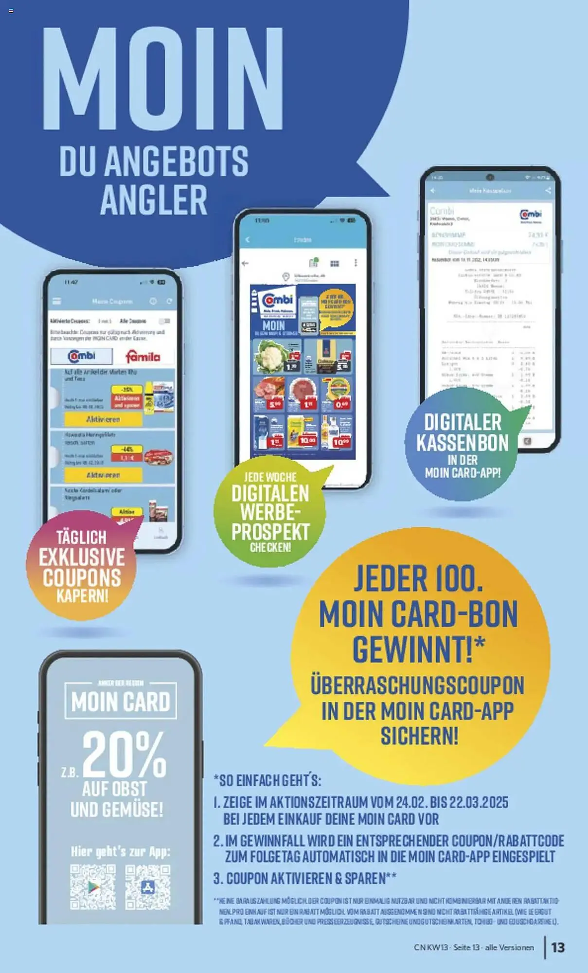 Combi Prospekt von 10. März bis 15. März 2025 - Prospekt seite 13