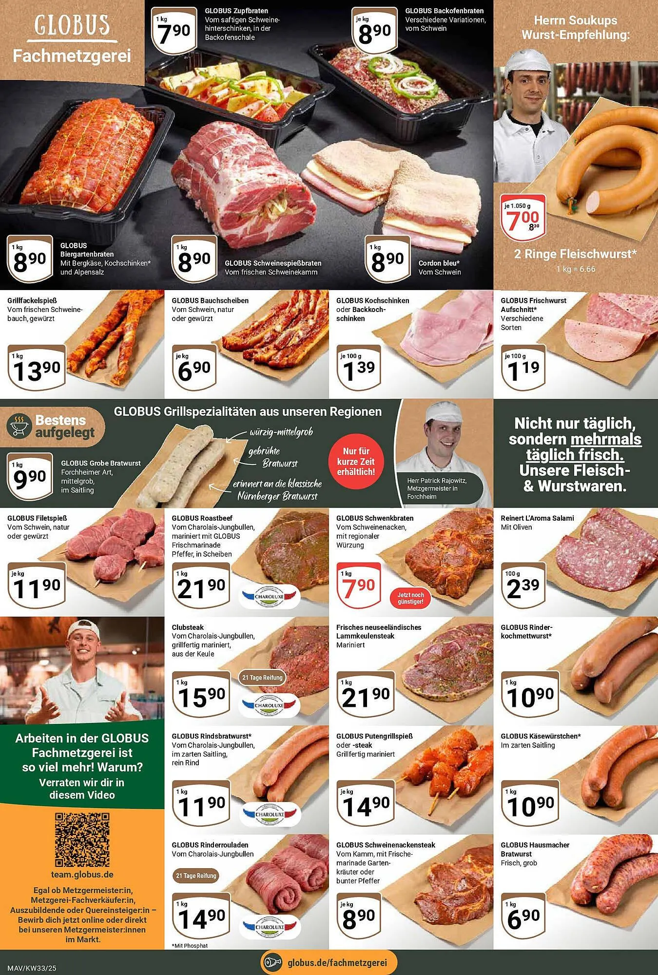 Globus Prospekt von 11. August bis 16. August 2025 - Prospekt seite 10