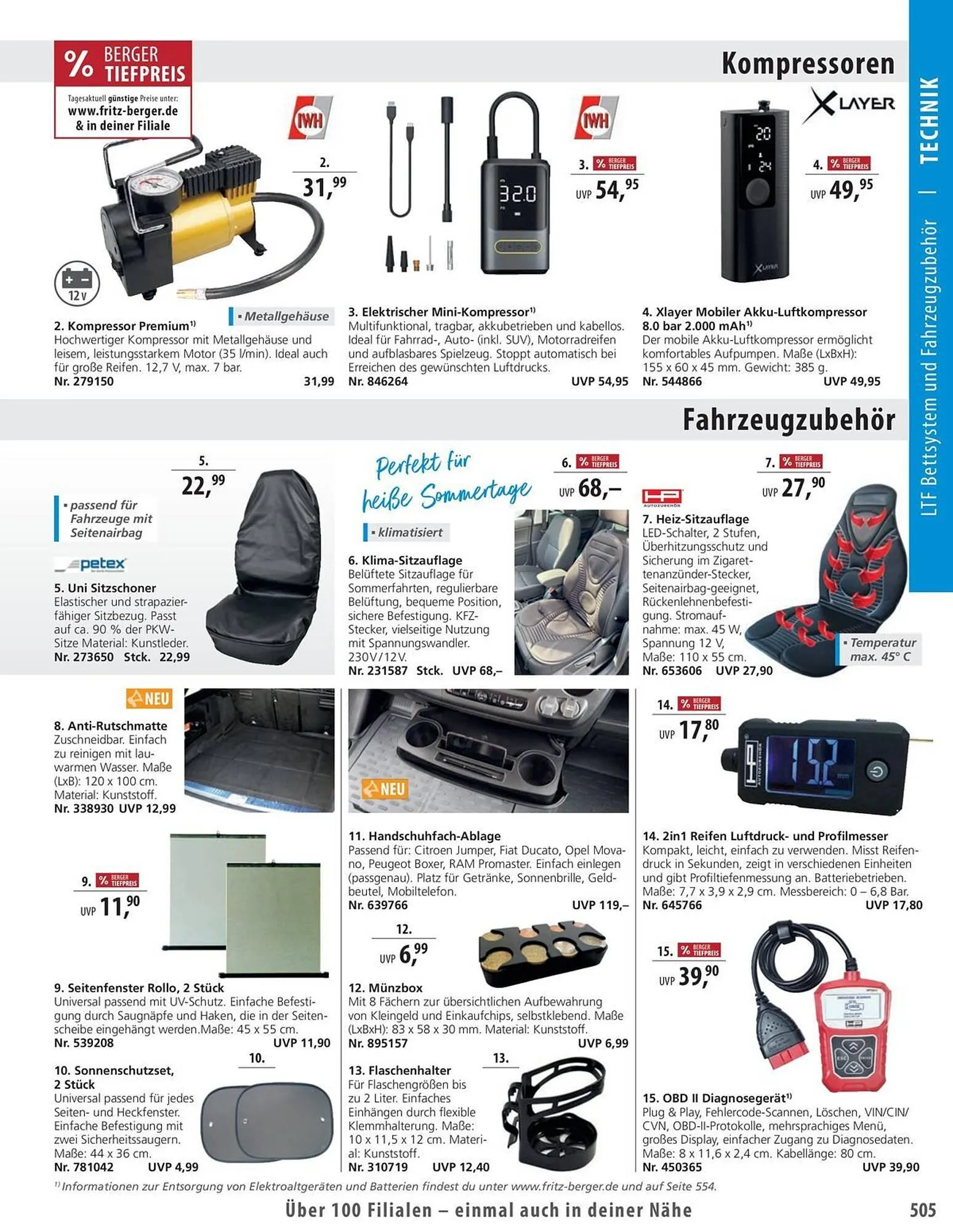 Fritz Berger Prospekt von 27. Mai bis 31. Dezember 2025 - Prospekt seite 509