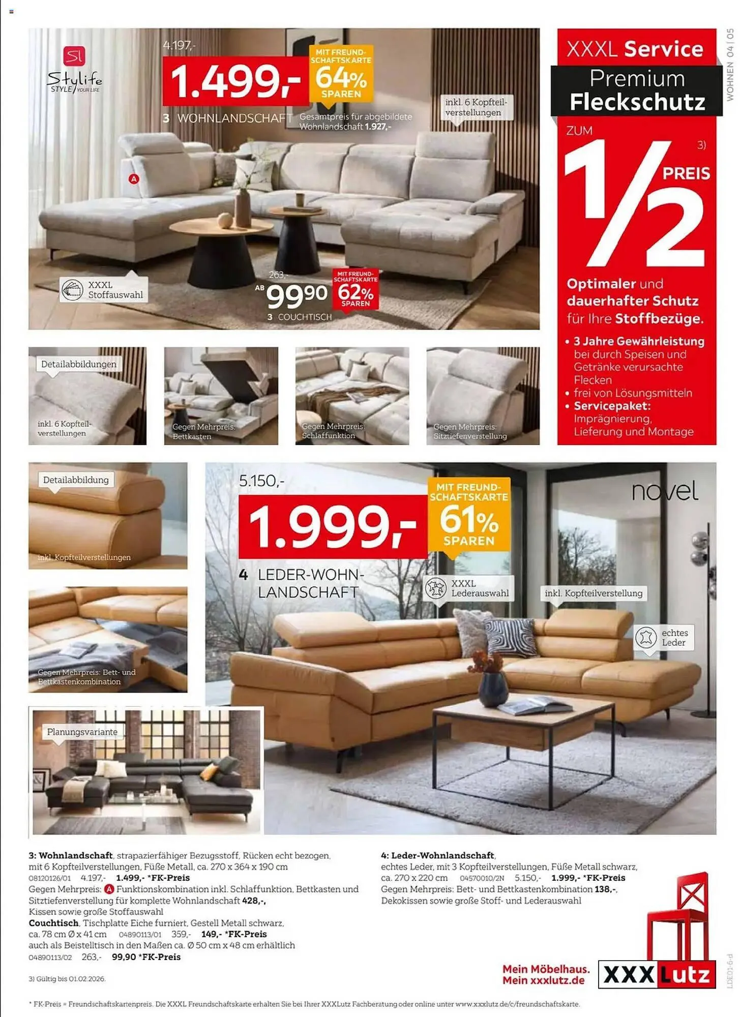 XXXLutz Prospekt von 18. Januar bis 1. Februar 2026 - Prospekt seite 5