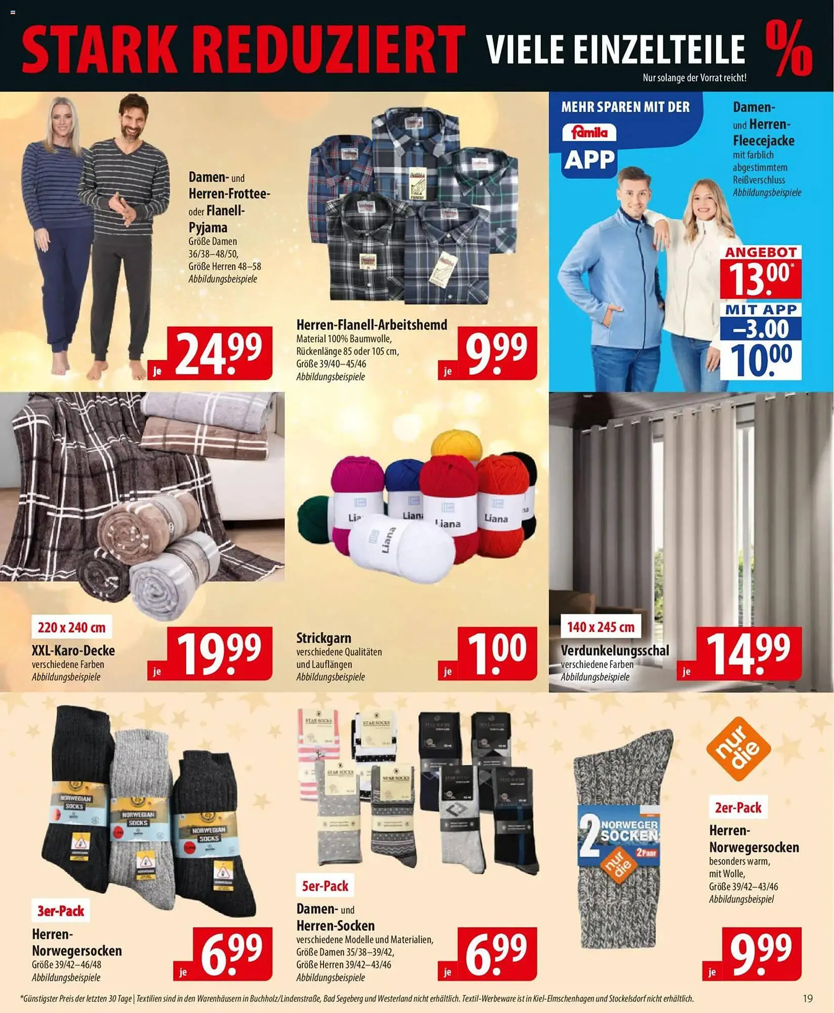 Famila Nord Ost Prospekt von 22. Dezember bis 27. Dezember 2025 - Prospekt seite 19