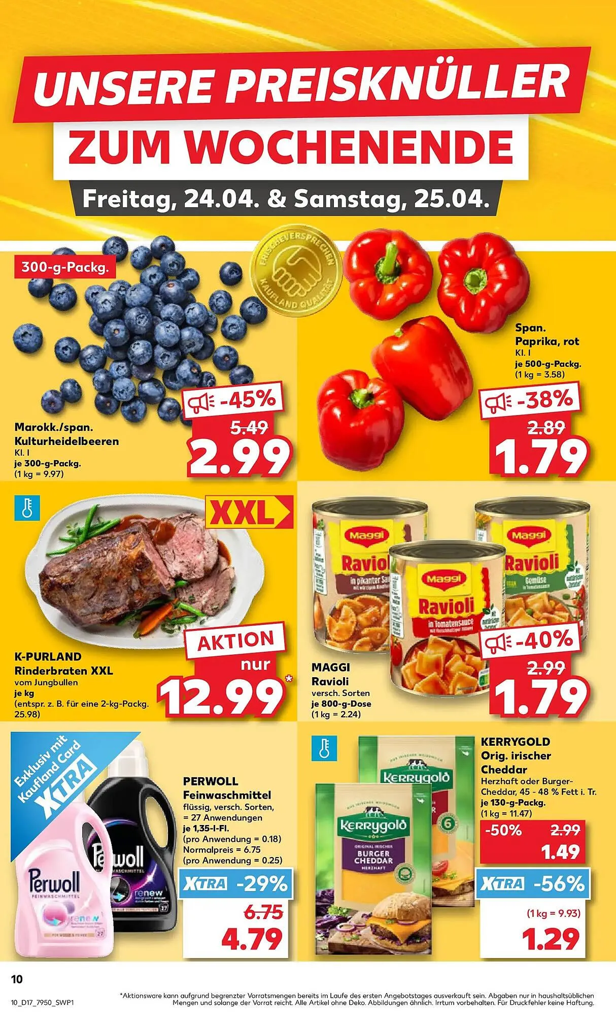 Kaufland Prospekt von 19. April bis 22. April 2026 - Prospekt seite 22