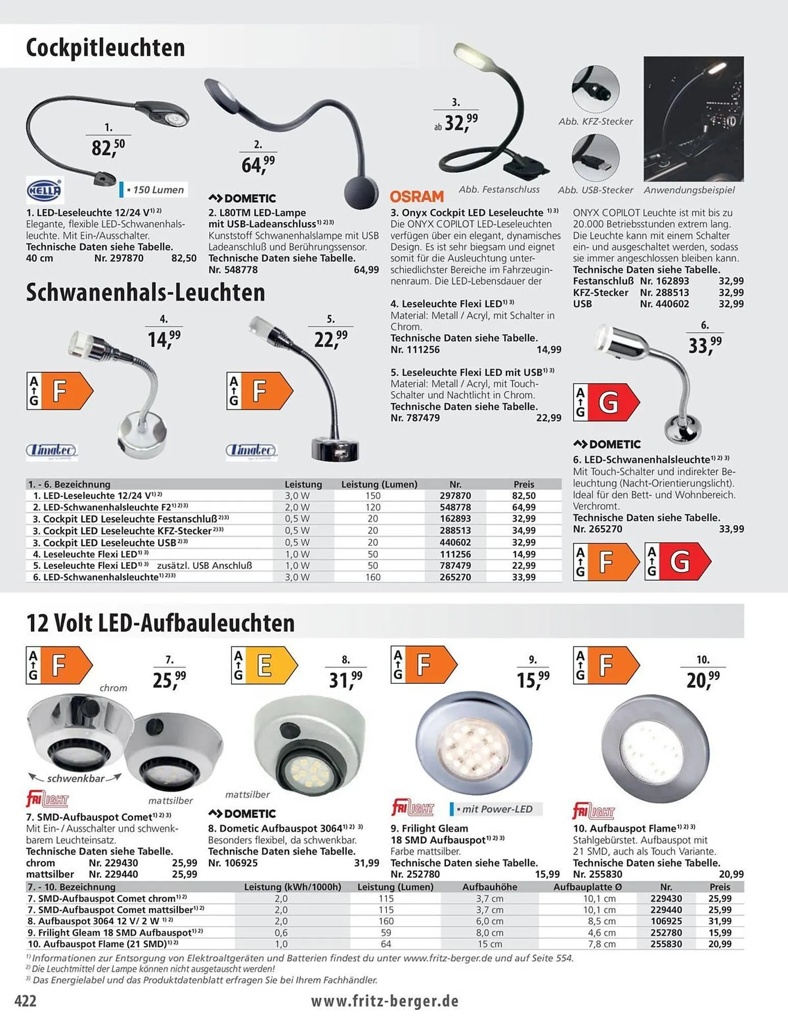 Fritz Berger Prospekt von 27. Mai bis 31. Dezember 2025 - Prospekt seite 426