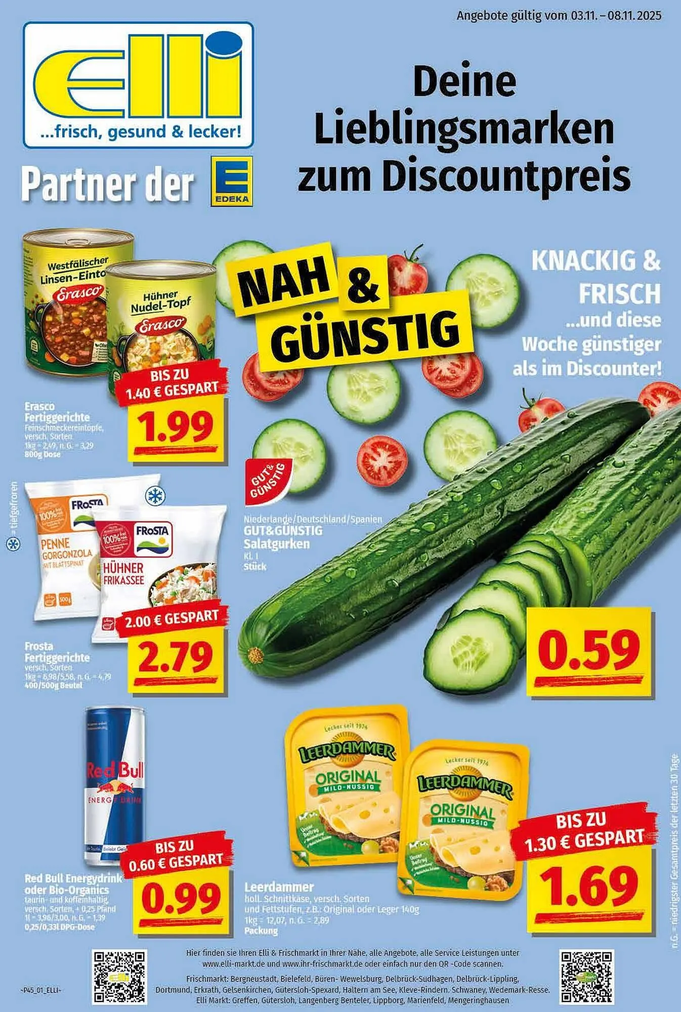 Elli Markt Prospekt von 3. November bis 8. November 2025 - Prospekt seite 1