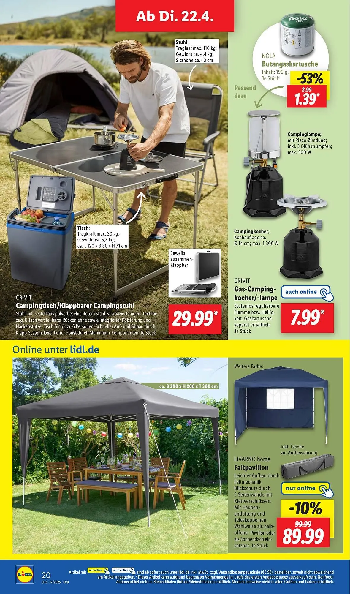 Lidl Prospekt von 22. April bis 26. April 2025 - Prospekt seite 30