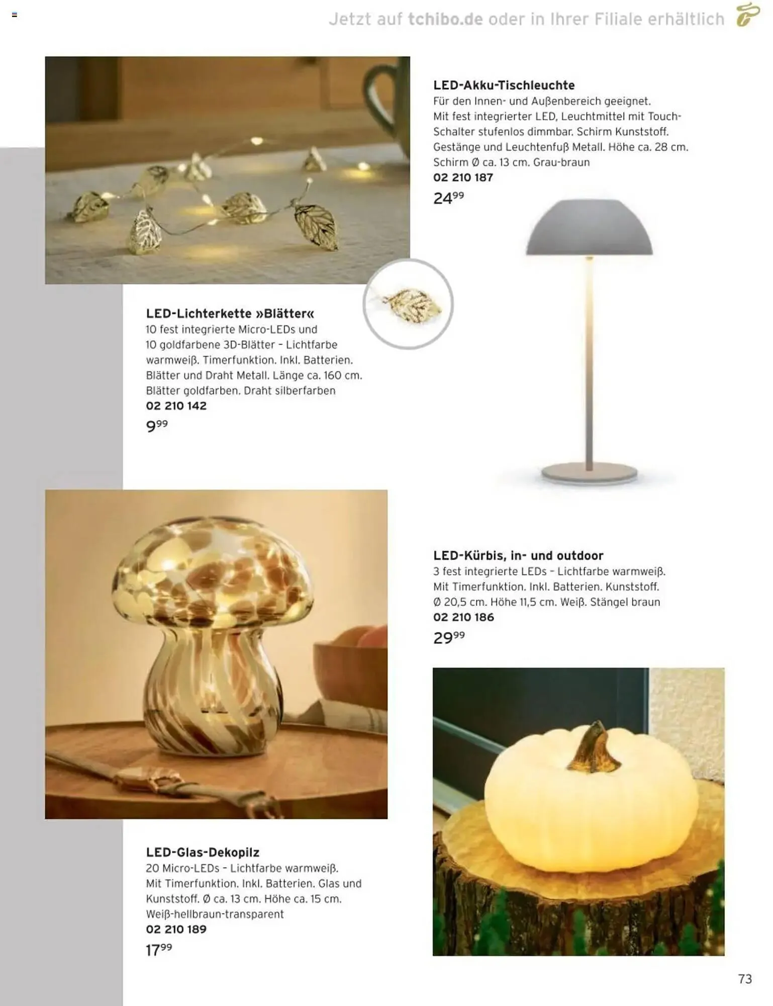 Tchibo Prospekt von 1. September bis 30. September 2025 - Prospekt seite 73