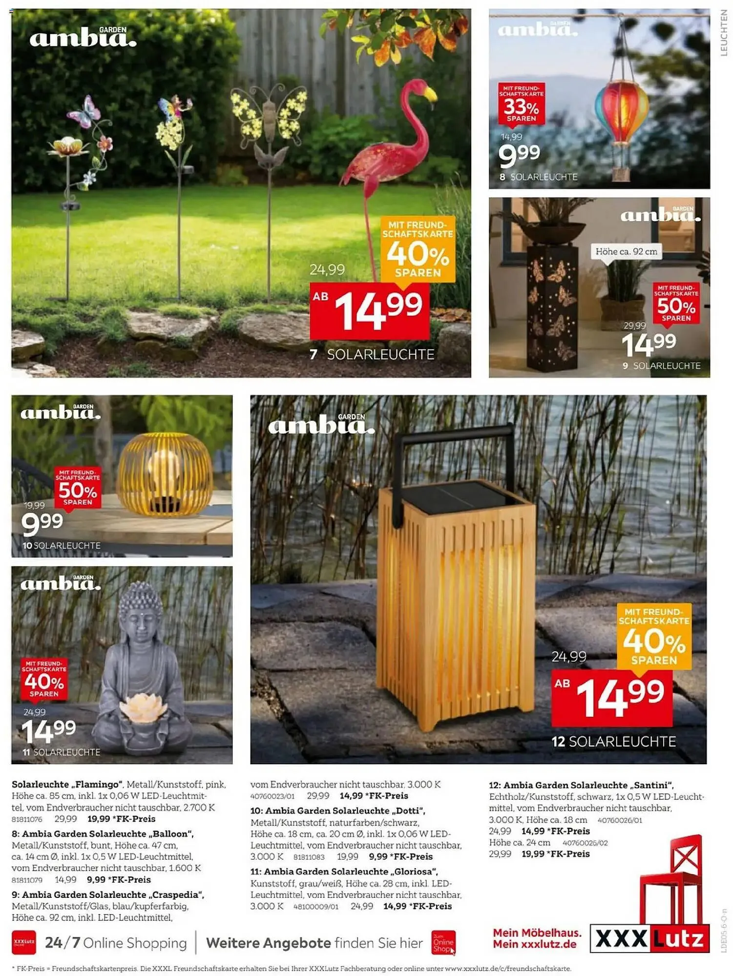 XXXLutz Prospekt von 25. April bis 9. Mai 2026 - Prospekt seite 7