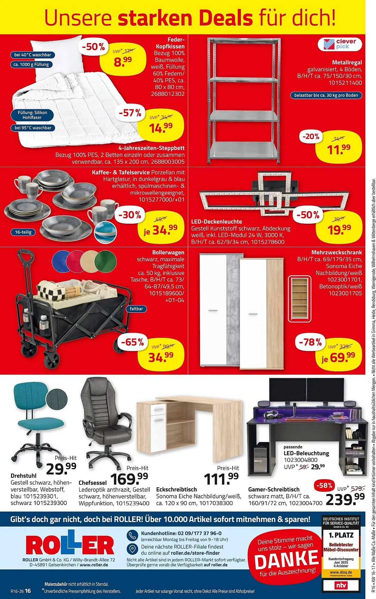 ROLLER Prospekt von 12. April bis 25. April 2026 - Prospekt seite 8