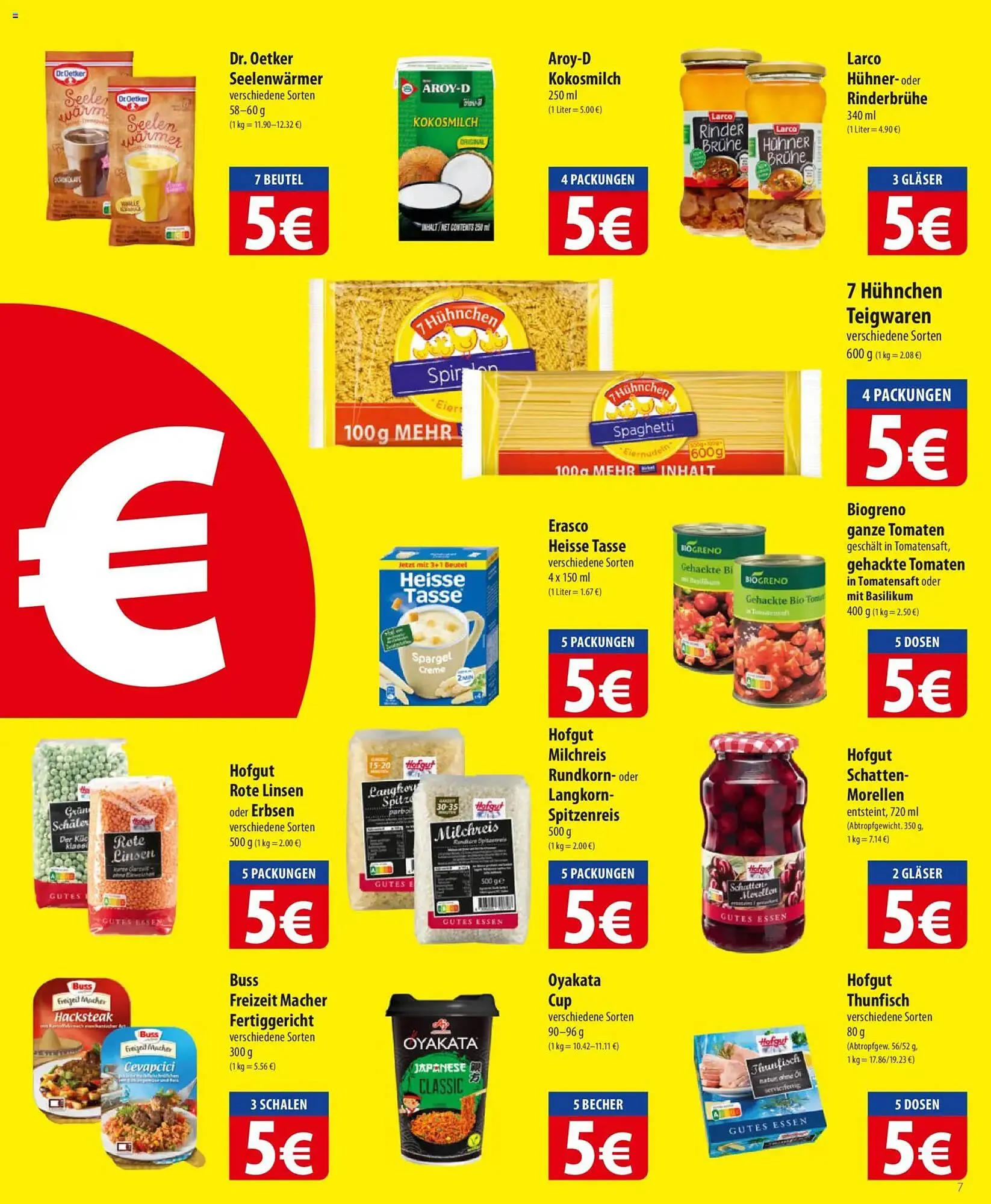 Famila Nord Ost Prospekt von 5. Januar bis 10. Januar 2026 - Prospekt seite 7