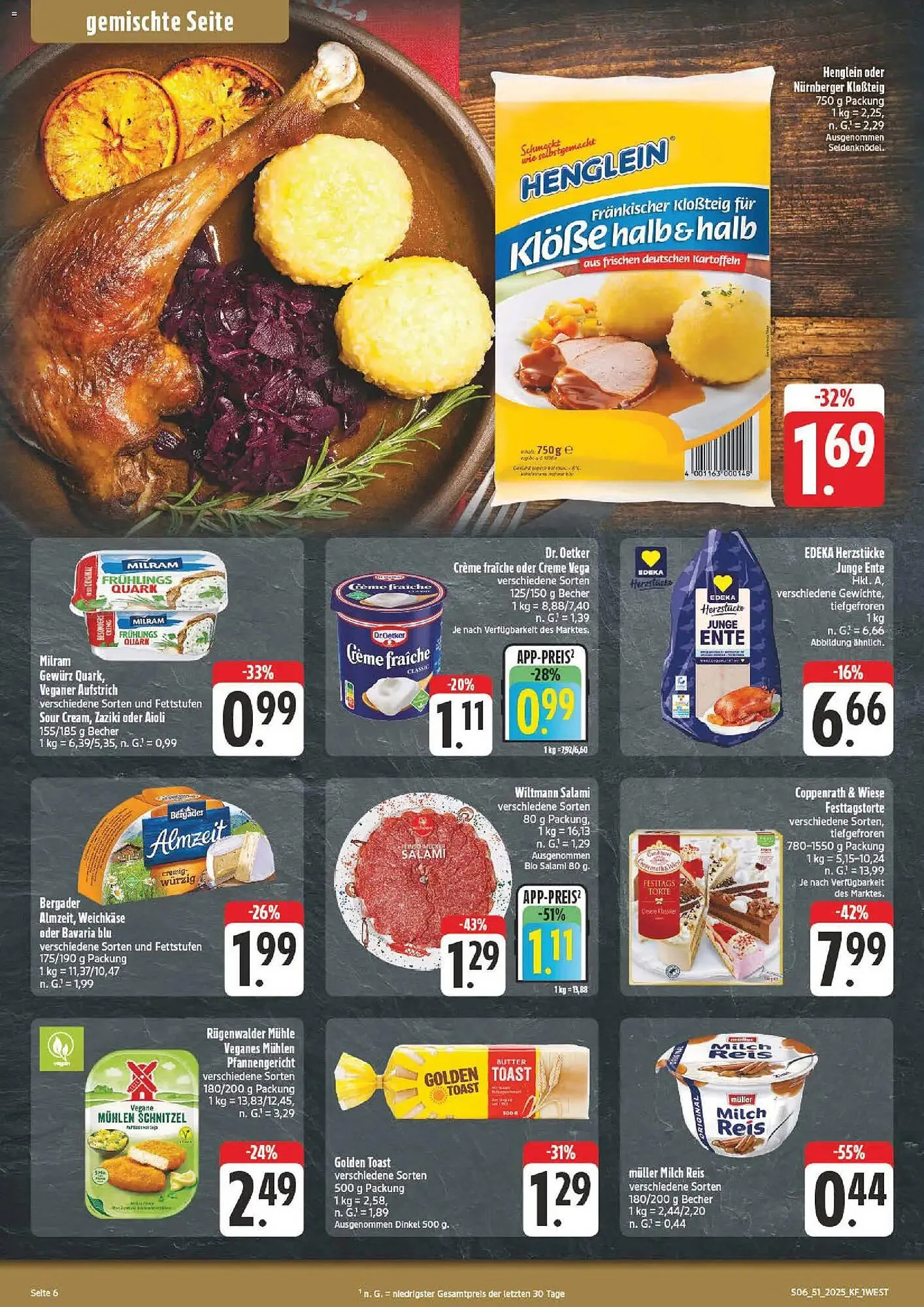 Nah & gut Prospekt von 15. Dezember bis 20. Dezember 2025 - Prospekt seite 6