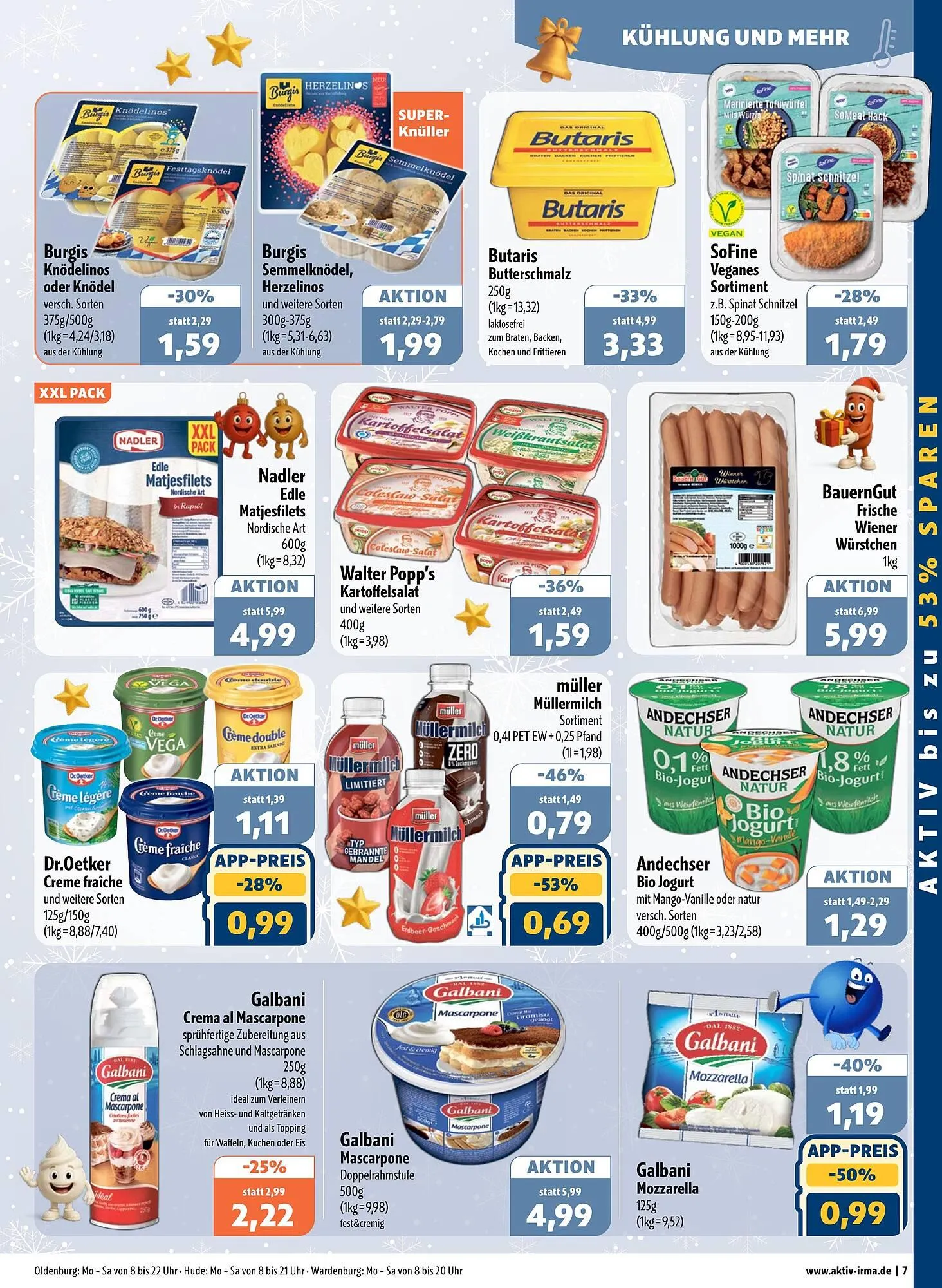 Aktiv Irma Prospekt von 15. Dezember bis 20. Dezember 2025 - Prospekt seite 7