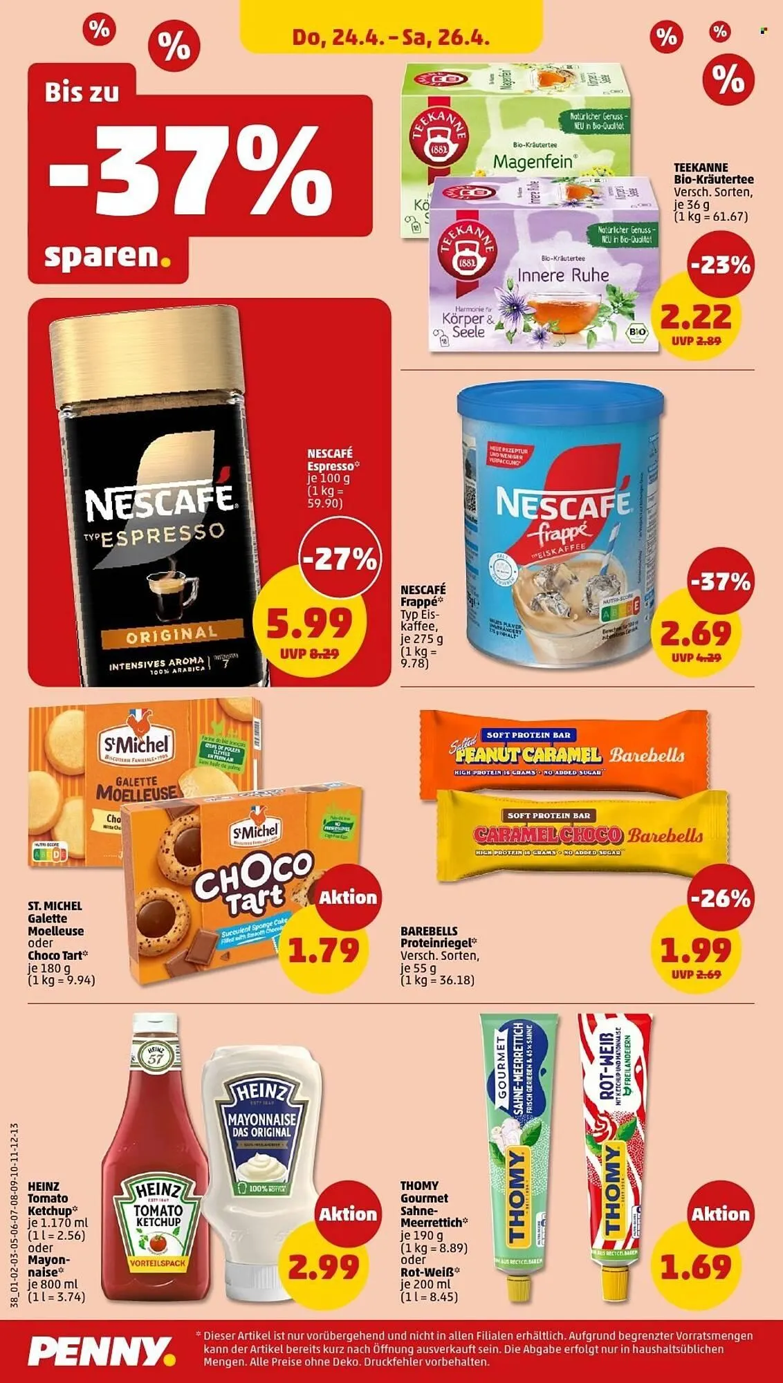 PENNY Prospekt von 22. April bis 26. April 2025 - Prospekt seite 38