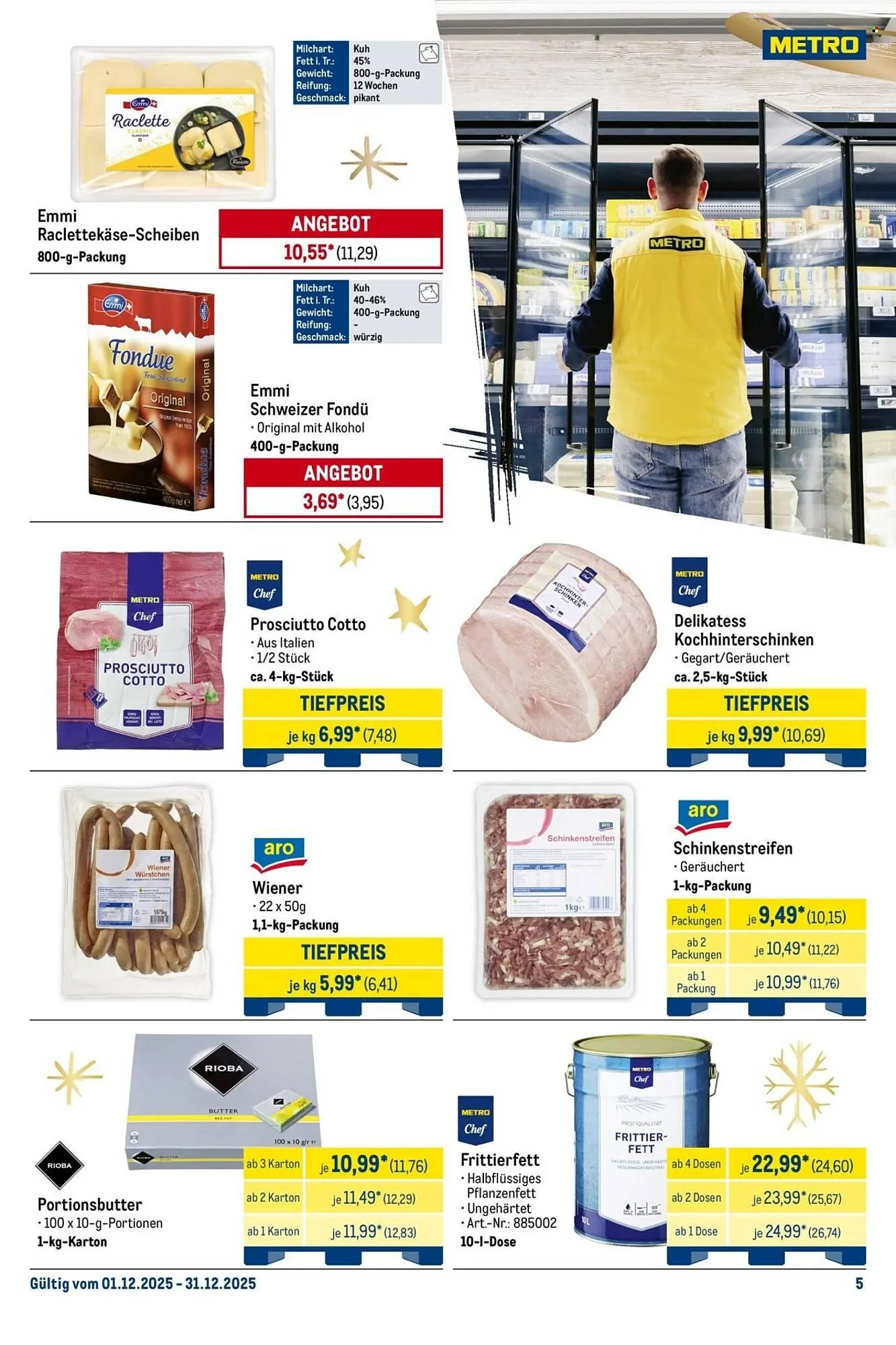 METRO Prospekt von 1. Dezember bis 31. Dezember 2025 - Prospekt seite 5